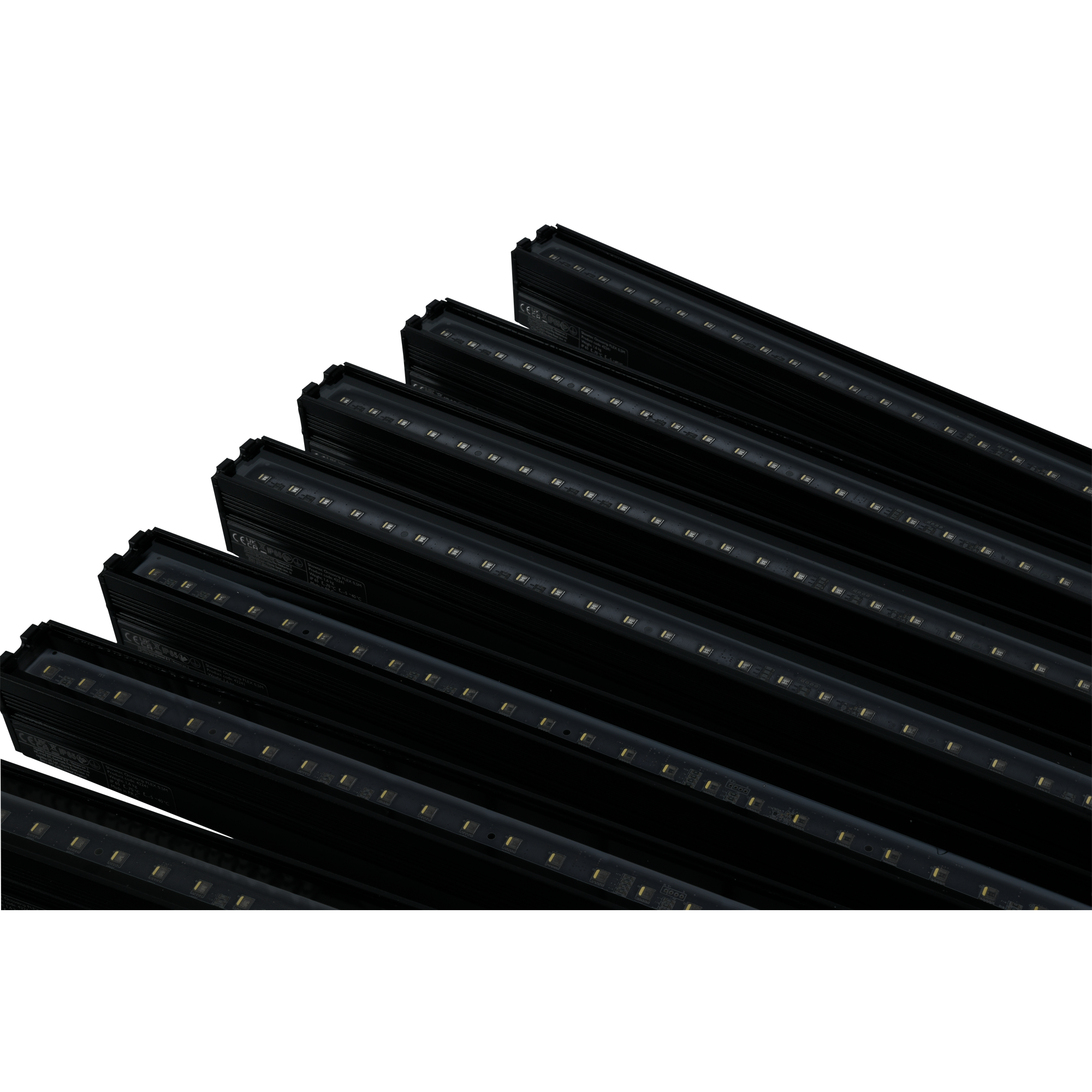 SHOWTEC Octostrip FLEX Set - 0.5 m Set di 8 Octostrip da 14 W + controller