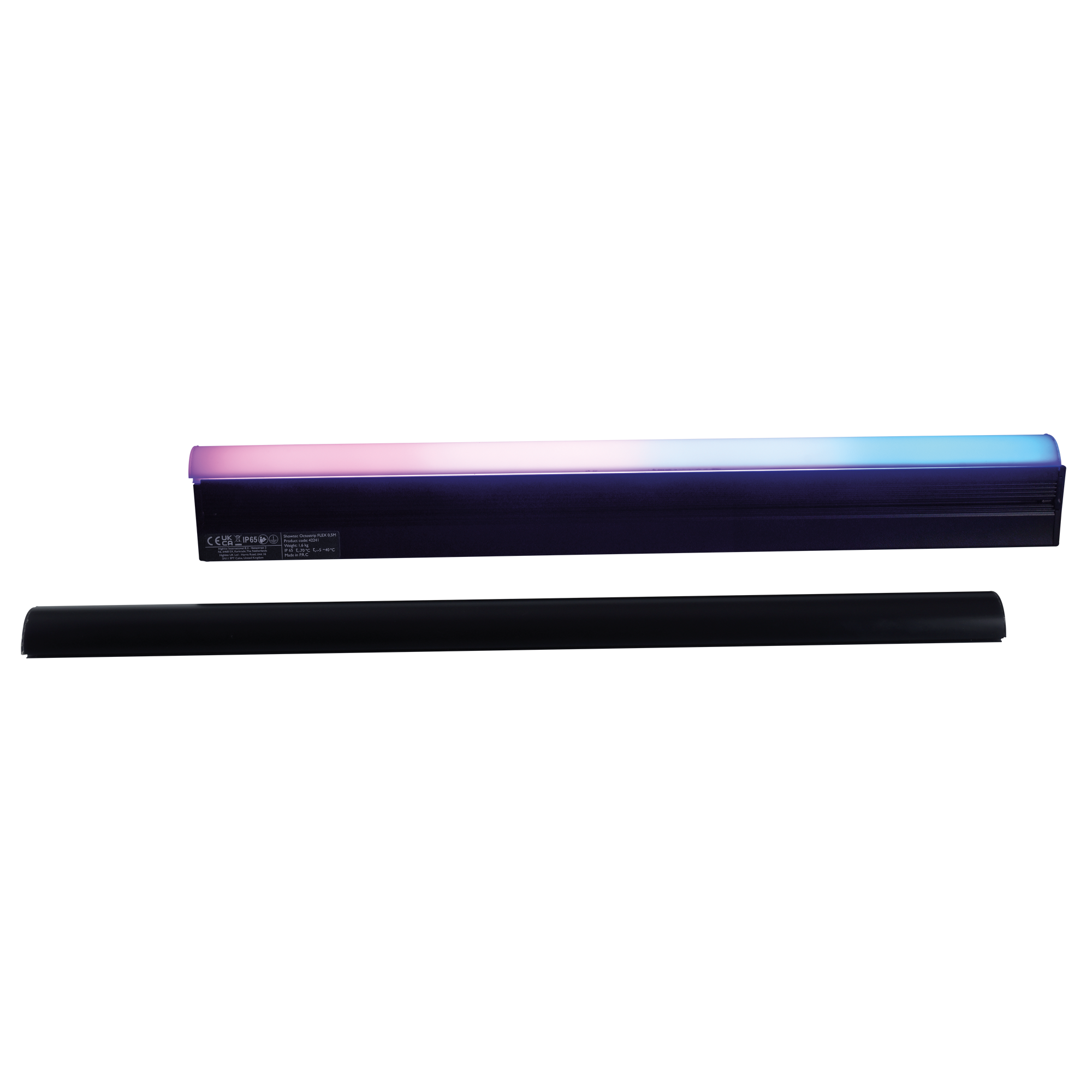SHOWTEC Single Strip for Octostrip FLEX - 0.5 m Octostrip LED RGBW da 14 W con alloggiamento IP65