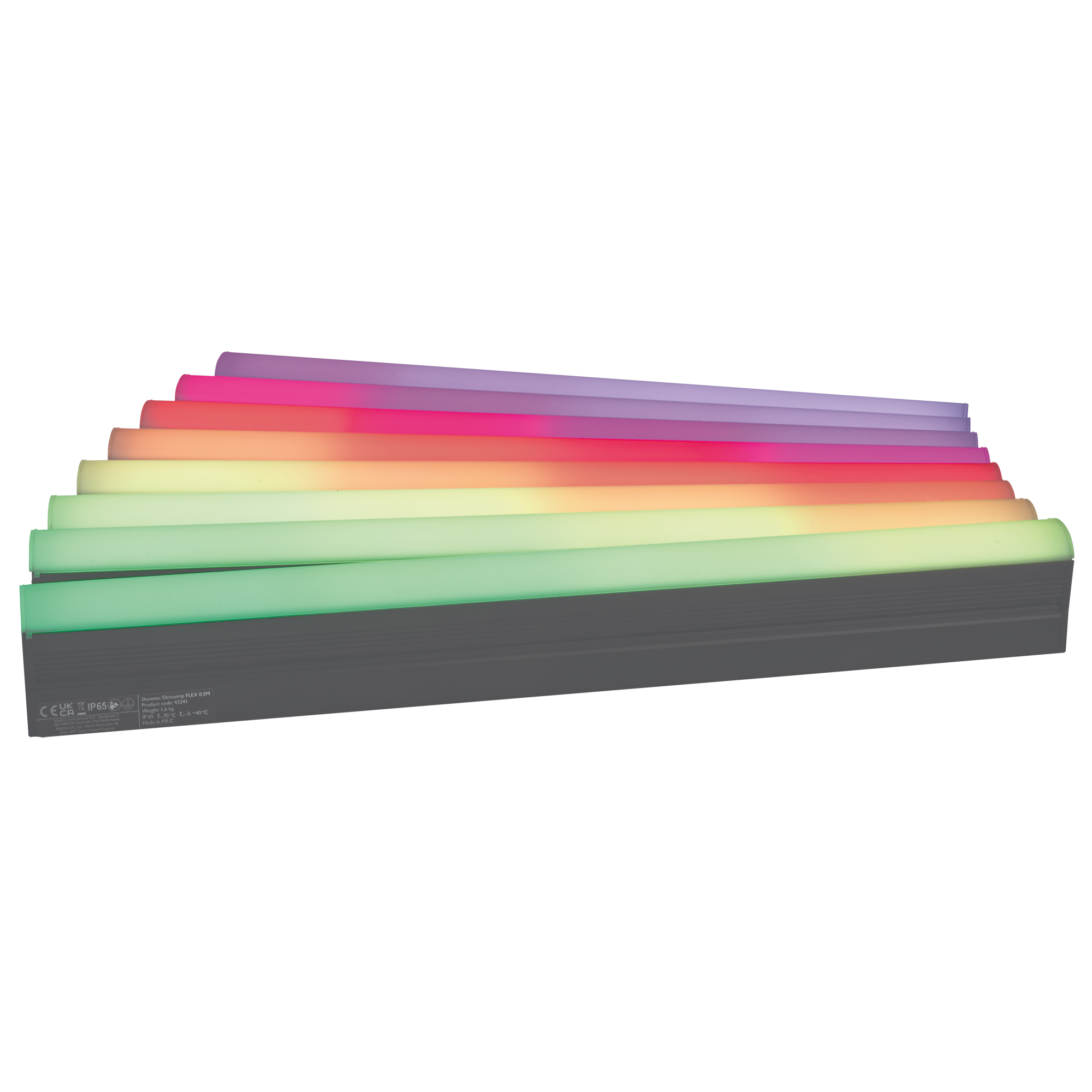 SHOWTEC White Cover for Octostrip FLEX - 0.5 m White Effetto frost