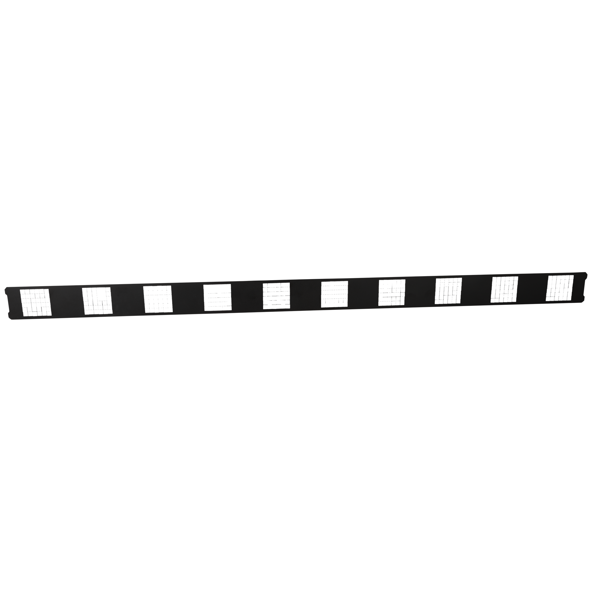 SHOWTEC Grid Cover for Photon Series Con griglie quadrate, per un look Sunstrip classico