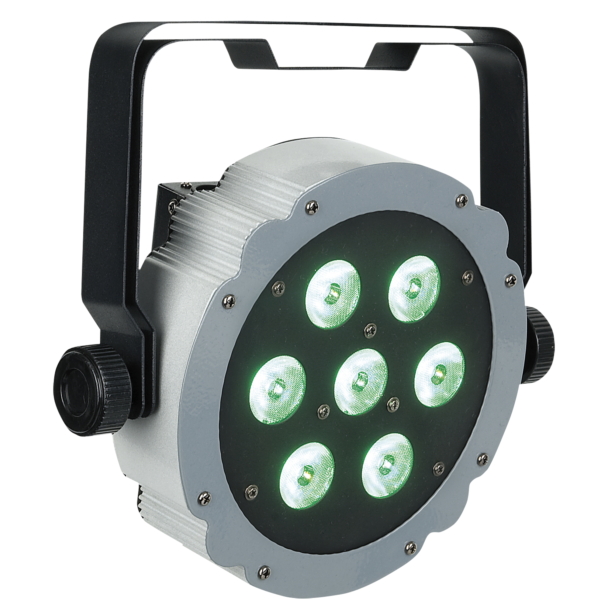 Showtec Compact Par 7 Q4 Grey Parcan 7x 4 W LED RGBW - grigio