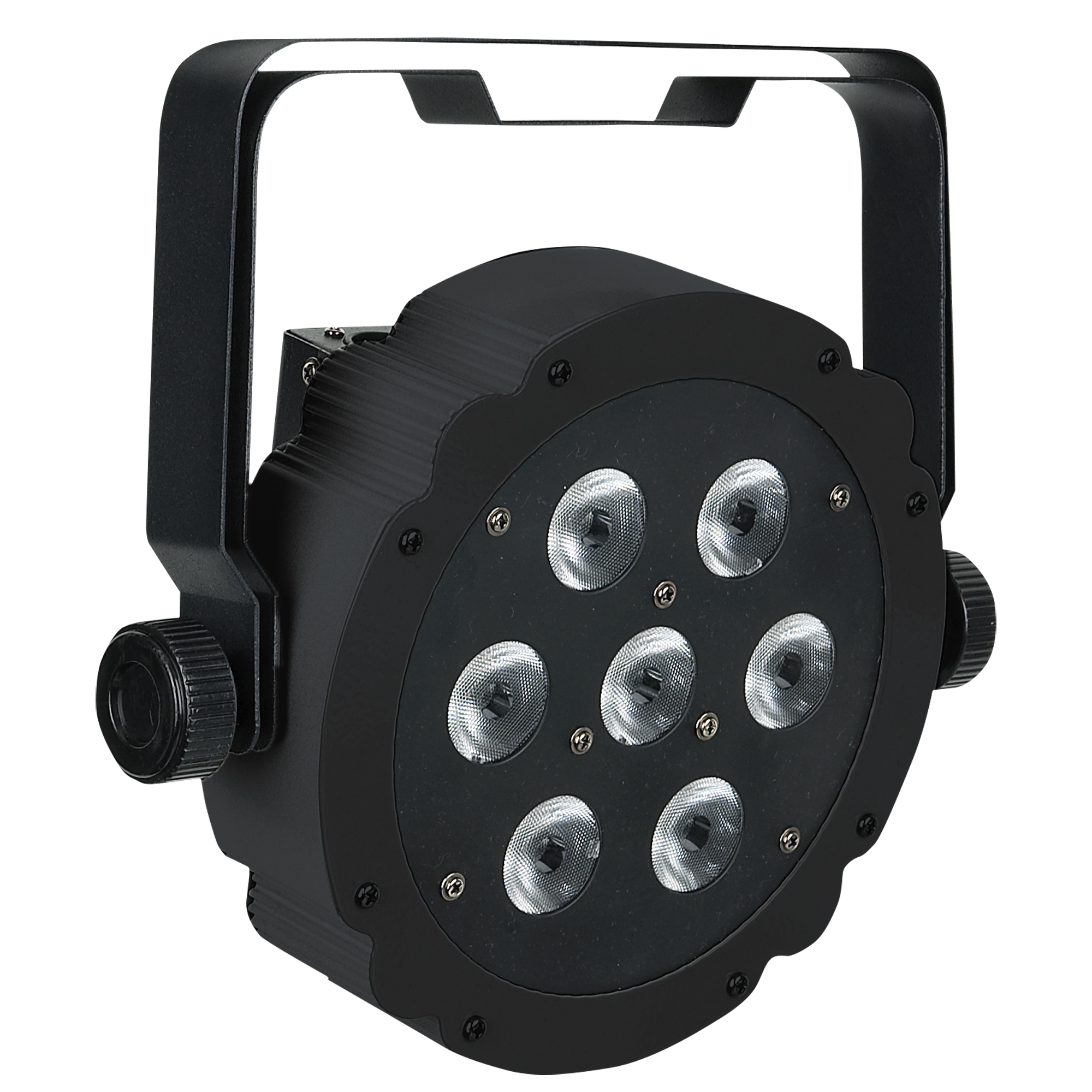 Showtec Compact Par 7 Q4 Black Parcan 7x 4 W LED RGBW - nero