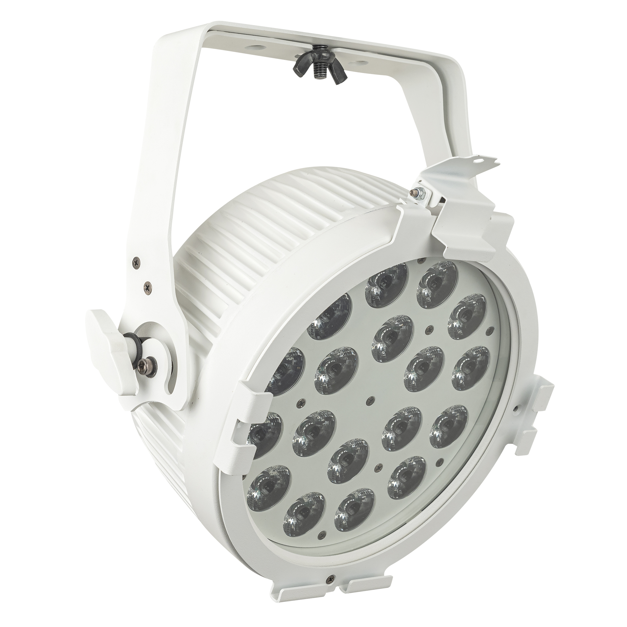 Showtec Compact Par 18 Q4 White Parcan 18x 7 W LED RGBW - bianca