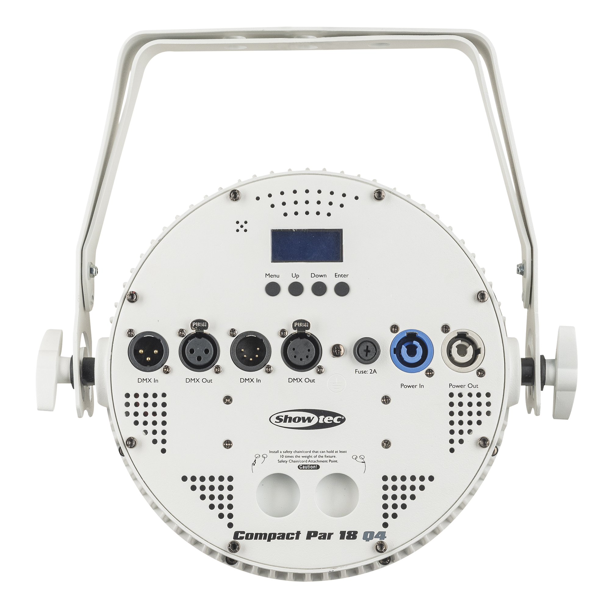 Showtec Compact Par 18 Q4 White Parcan 18x 7 W LED RGBW - bianca