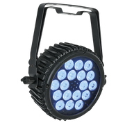 Showtec Compact Par 18 MKII Black Parcan 18x 3 W LED RGB - nero
