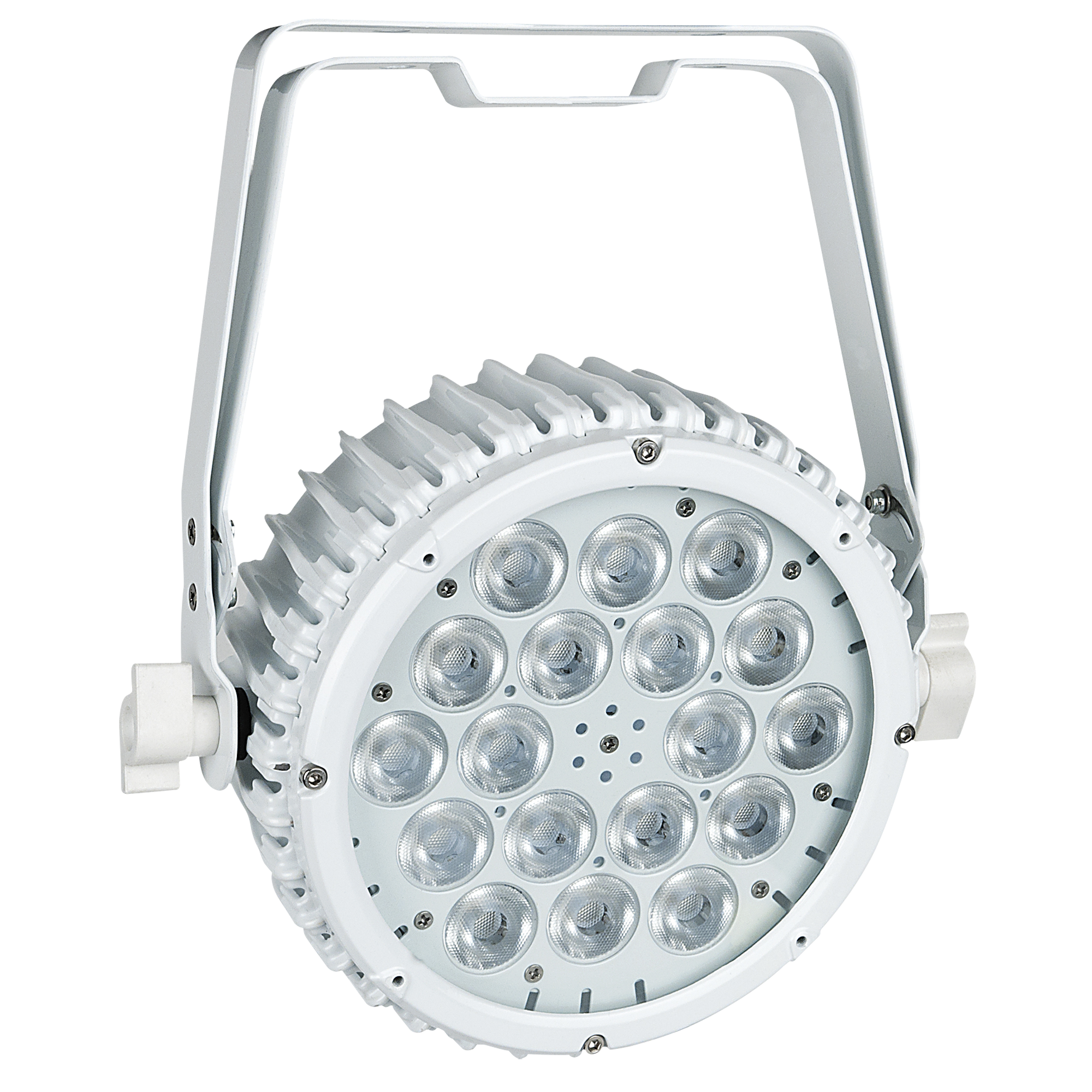 Showtec Compact Par 18 MKII White Parcan 18x 3 W LED RGB - bianca