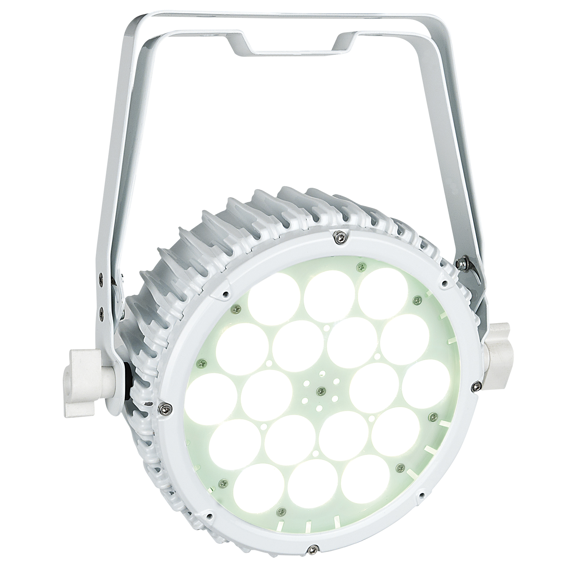 Showtec Compact Par 18 MKII White Parcan 18x 3 W LED RGB - bianca