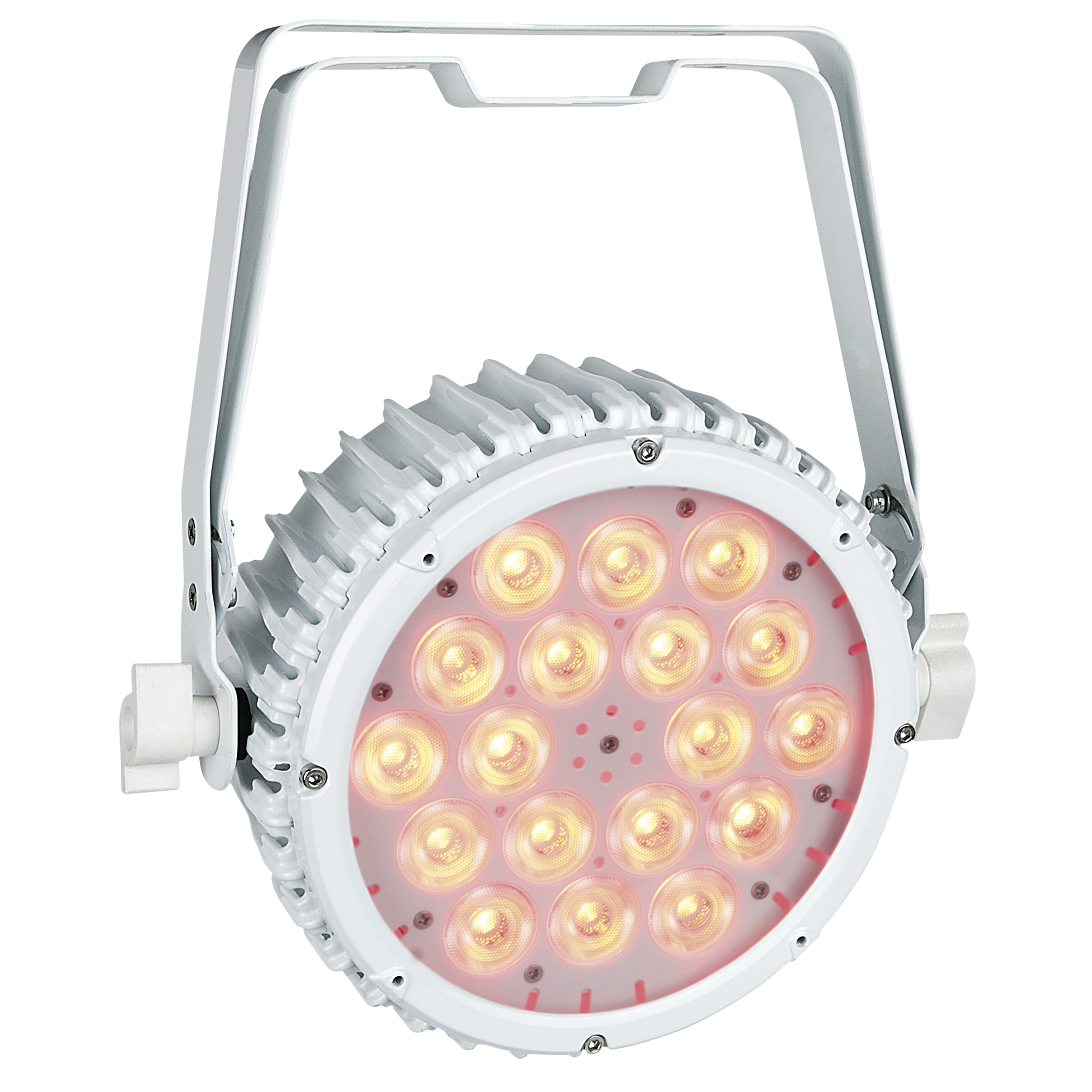 Showtec Compact Par 18 MKII White Parcan 18x 3 W LED RGB - bianca