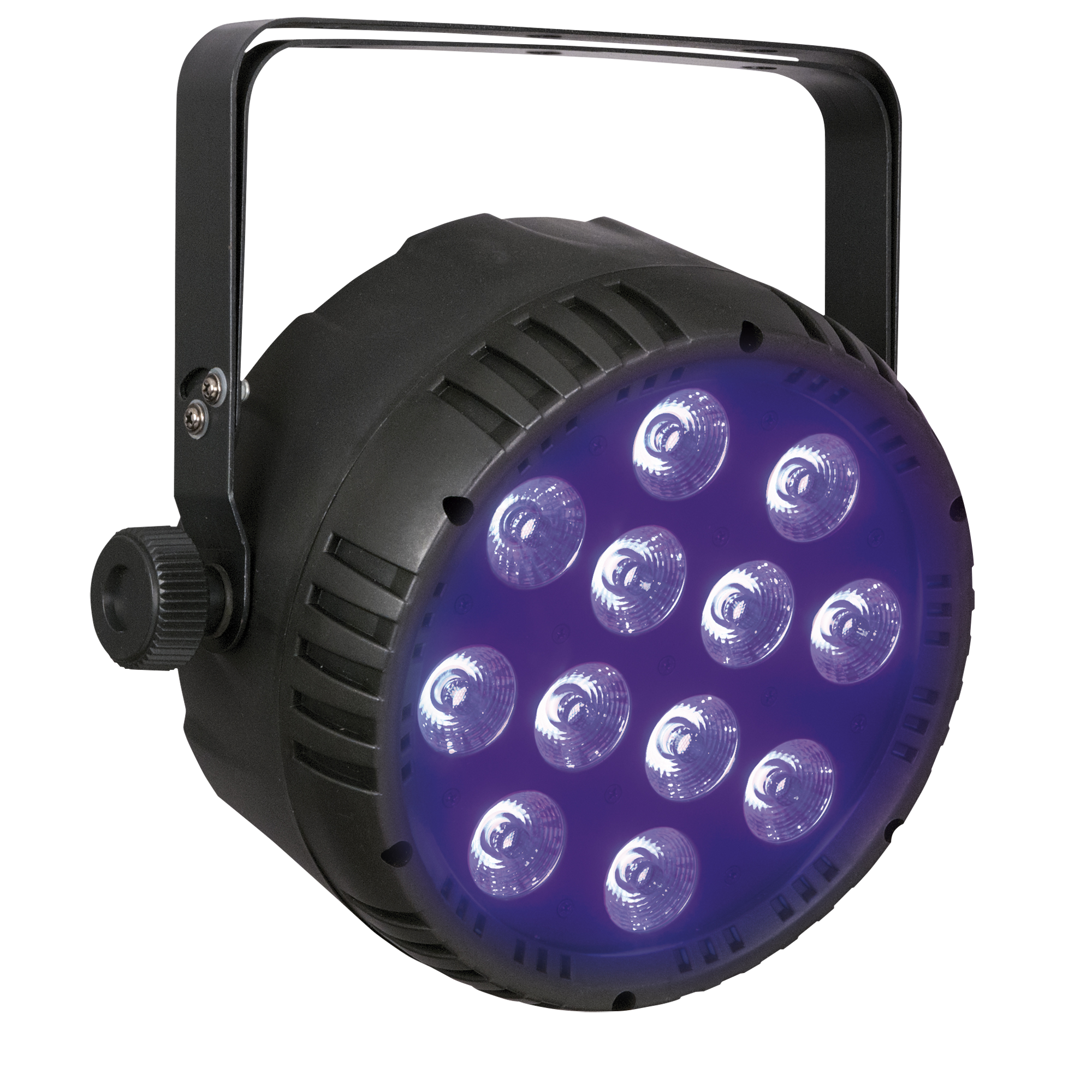 Showtec Club Par 12/6 RGBWAUV Parcan 12x 10 W LED RGBWAUV