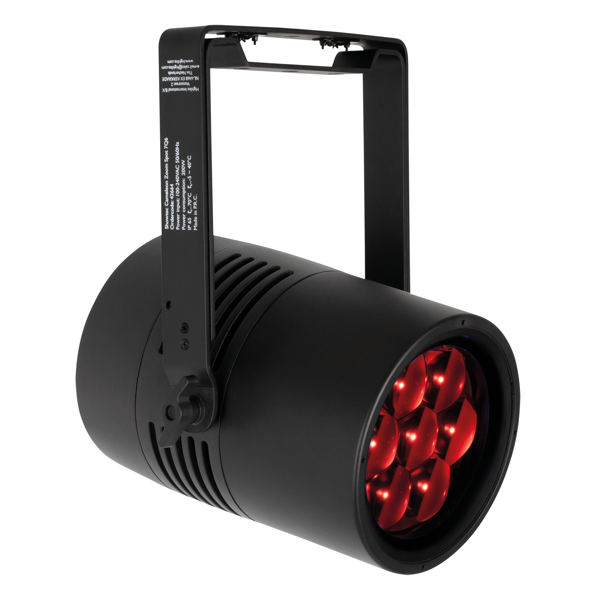 SHOWTEC Cameleon Zoom Spot 7Q6 Tour 7x 50 W RGBWA-UV Spot