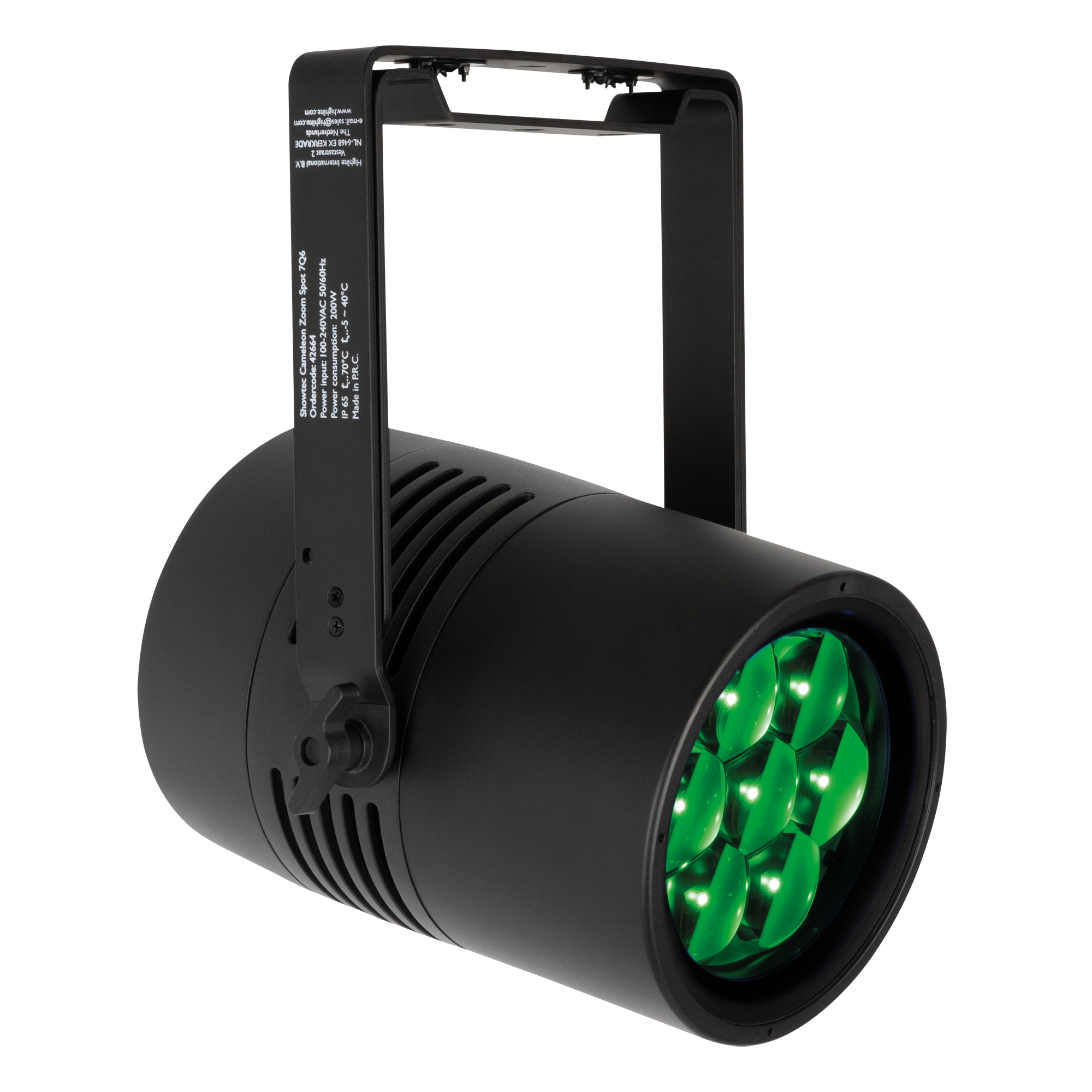 SHOWTEC Cameleon Zoom Spot 7Q6 Tour 7x 50 W RGBWA-UV Spot