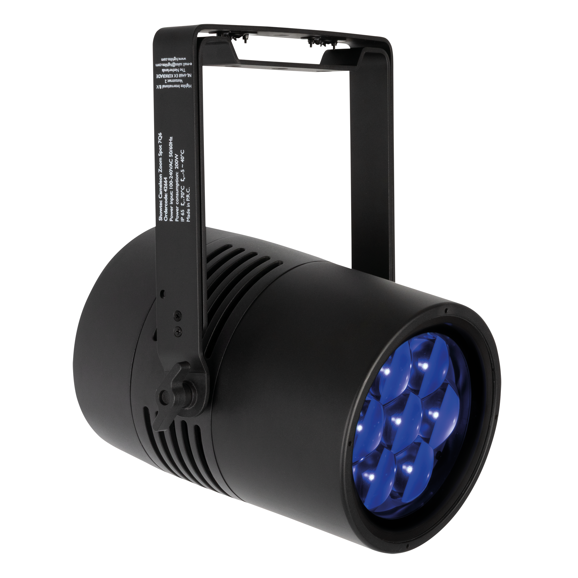 SHOWTEC Cameleon Zoom Spot 7Q6 Tour 7x 50 W RGBWA-UV Spot