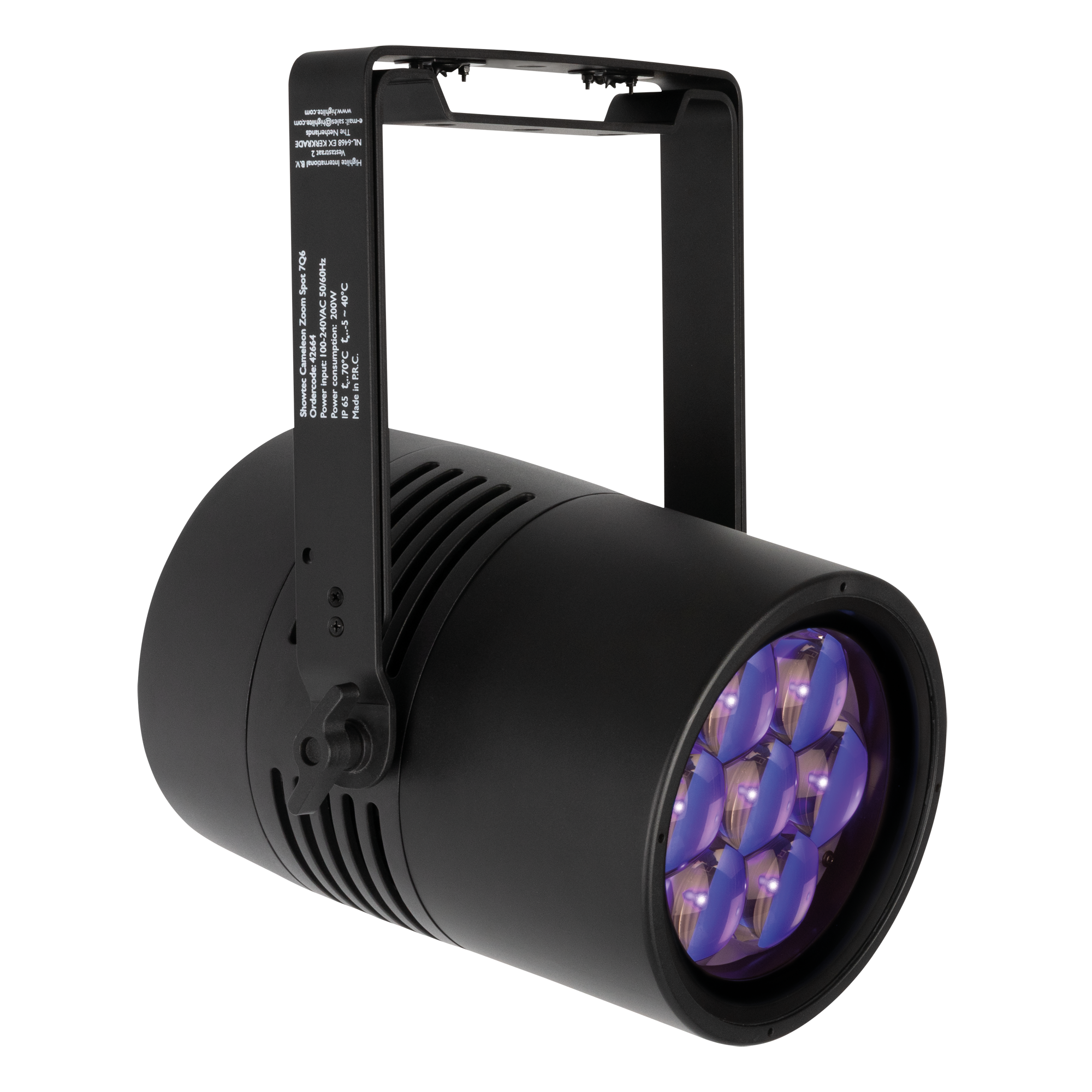 SHOWTEC Cameleon Zoom Spot 7Q6 Tour 7x 50 W RGBWA-UV Spot