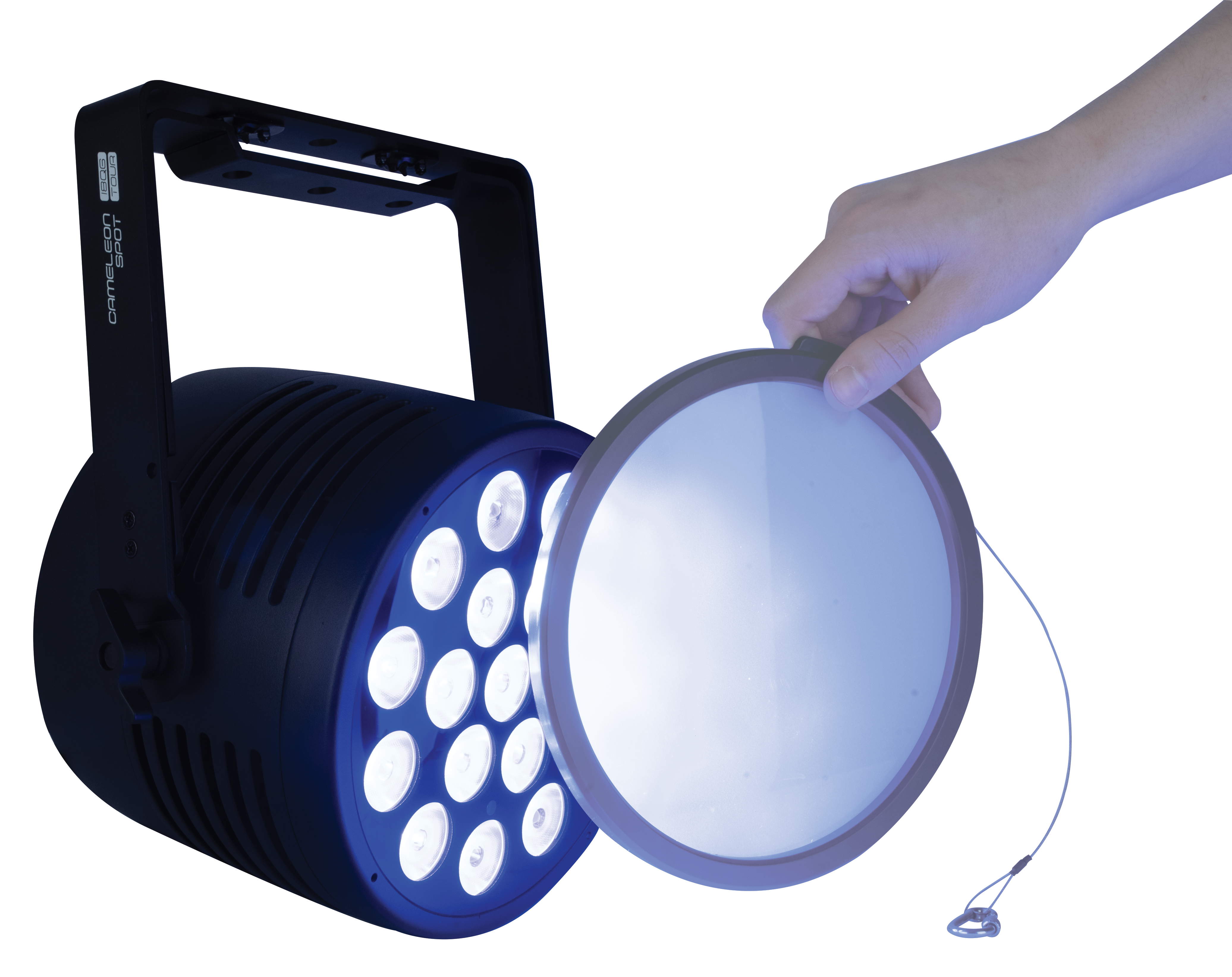 SHOWTEC Cameleon Spot 18Q6 Tour 18x 12 W RGBWA-UV LED Spot