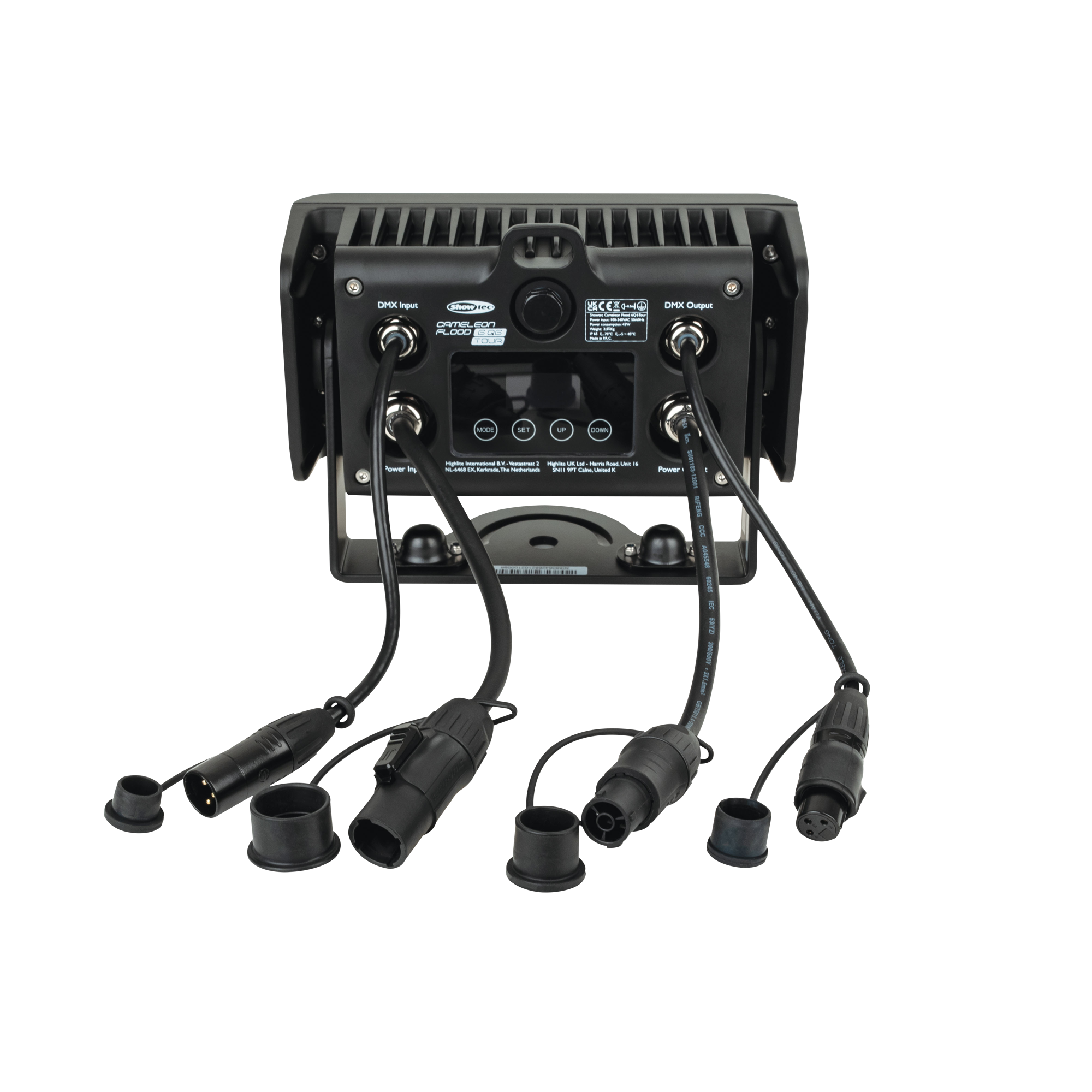 SHOWTEC Cameleon Flood 6 Q6 Tour 6x 10 W RGBWA-UV LED - Power Pro True