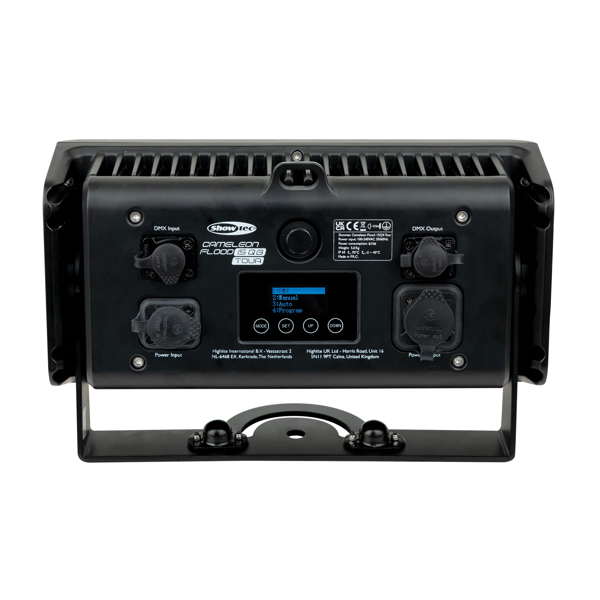 SHOWTEC Cameleon Flood 15 Q6 Tour 15x 10 W RGBWA-UV LED - Power Pro True