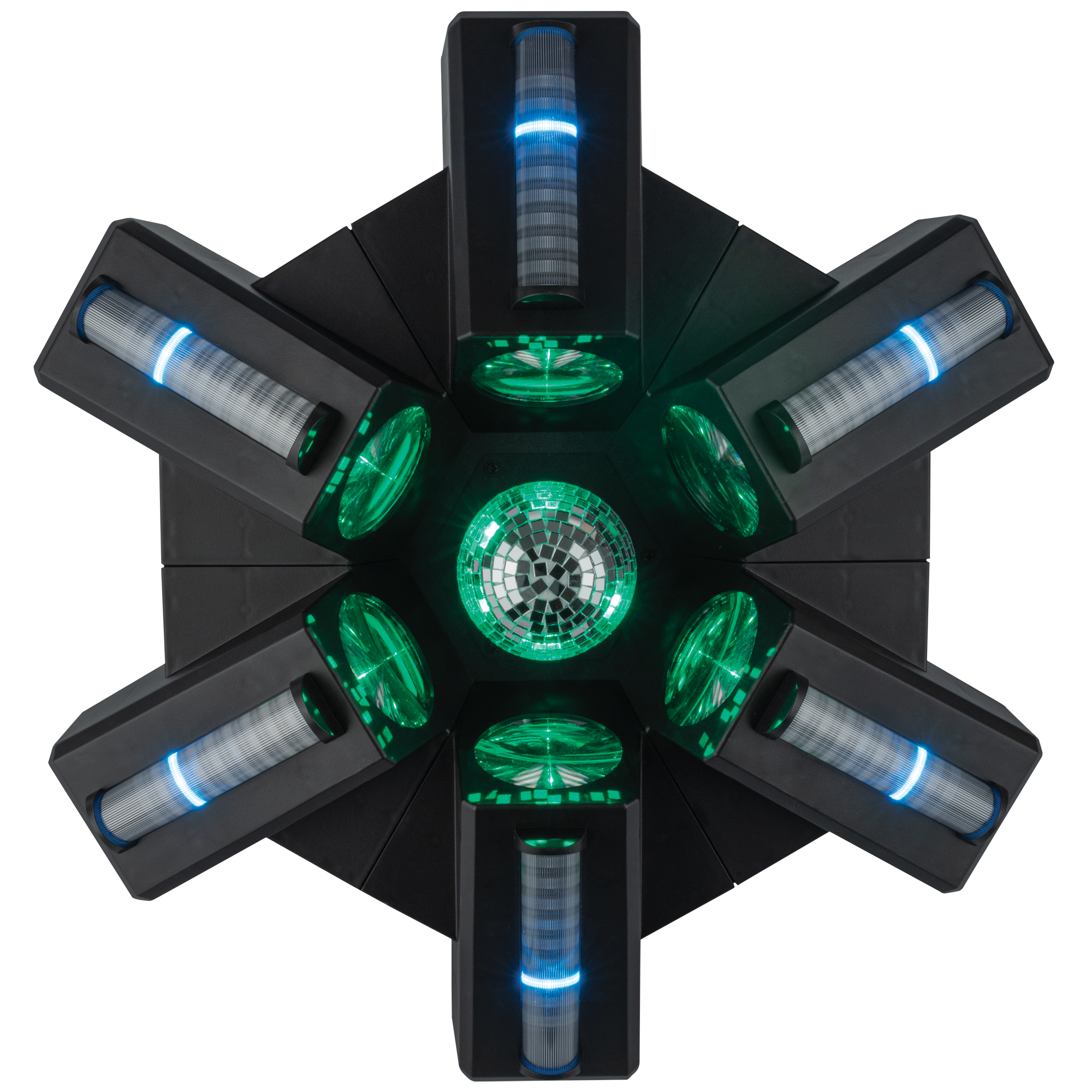 Showtec Typhoon 640 6 x RGBW LED effetto sfera a specchio