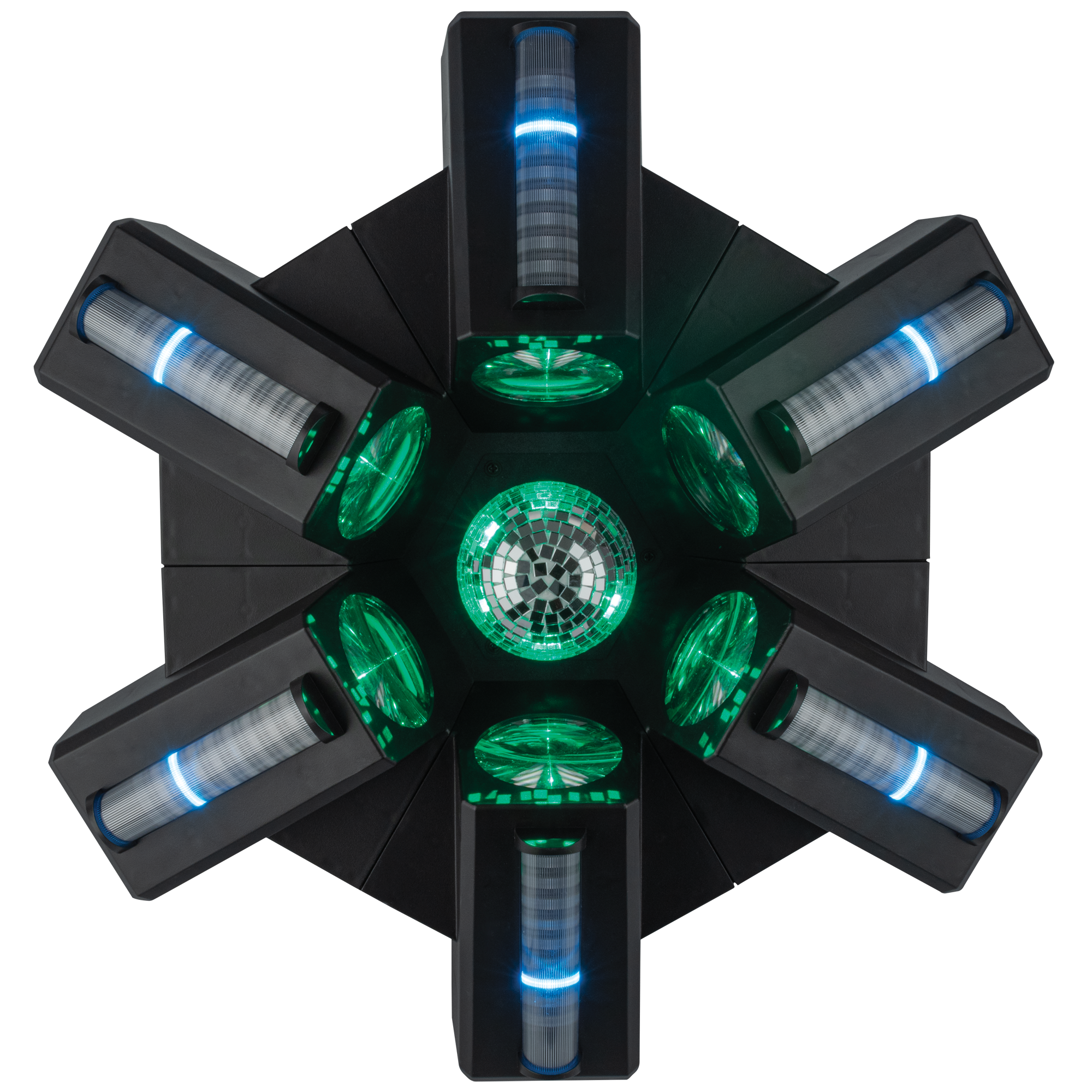 Showtec Typhoon 640 6 x RGBW LED effetto sfera a specchio