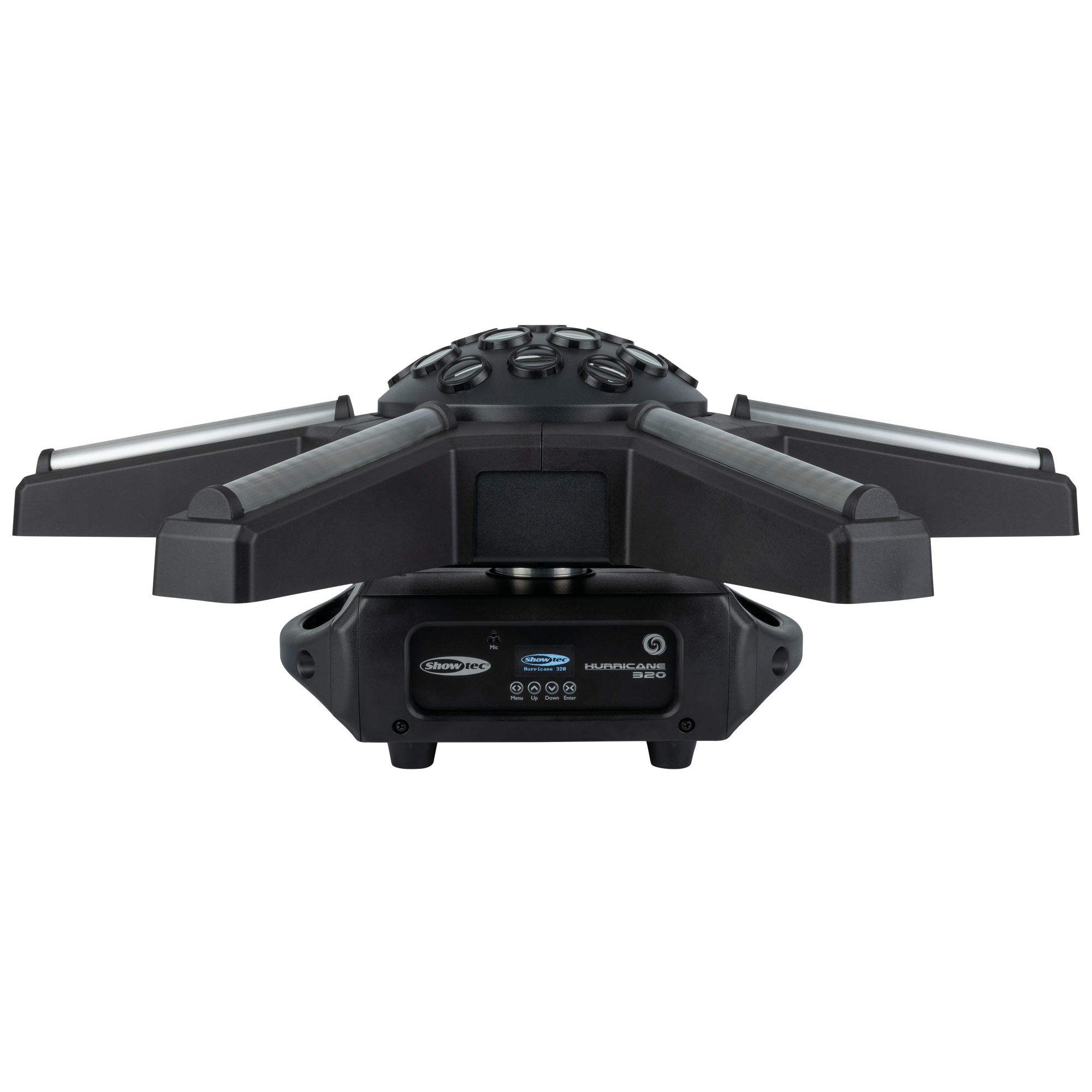 Showtec Hurricane 320 Effetto moonflower RGBW con bracci rotanti