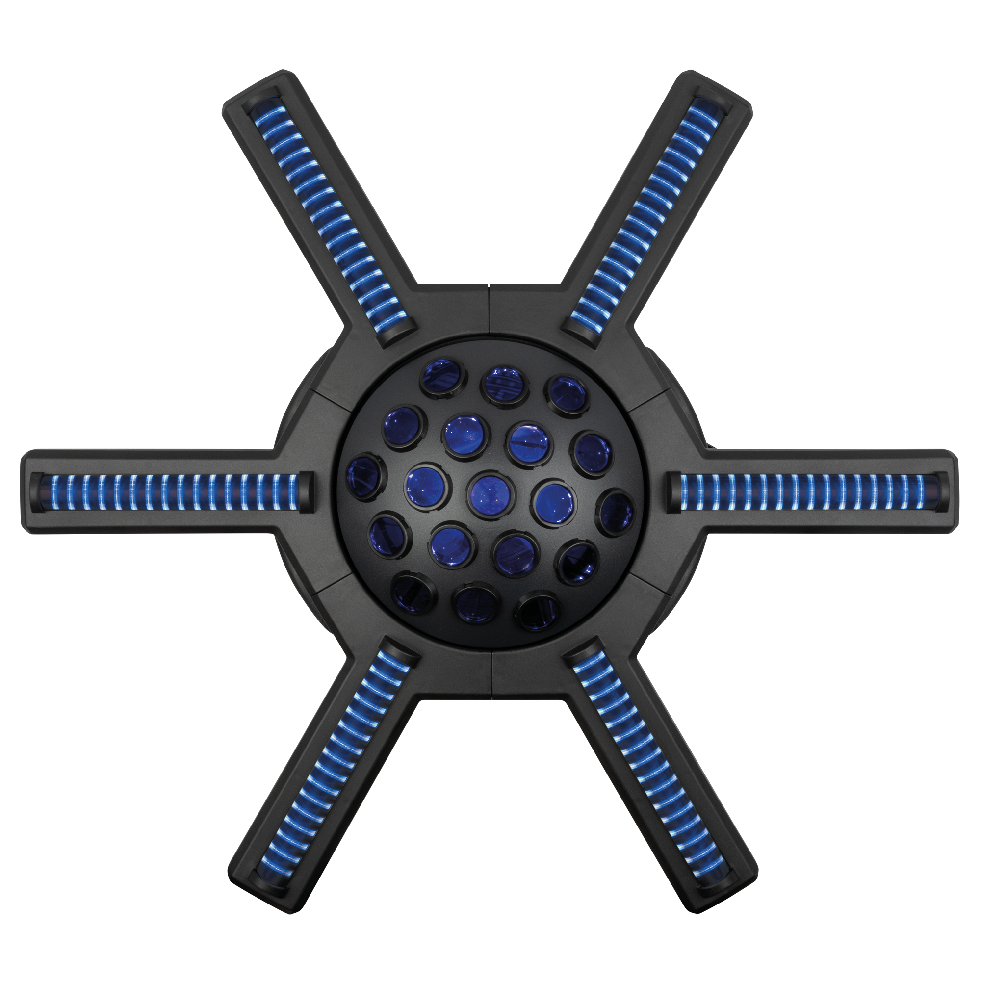 Showtec Hurricane 320 Effetto moonflower RGBW con bracci rotanti