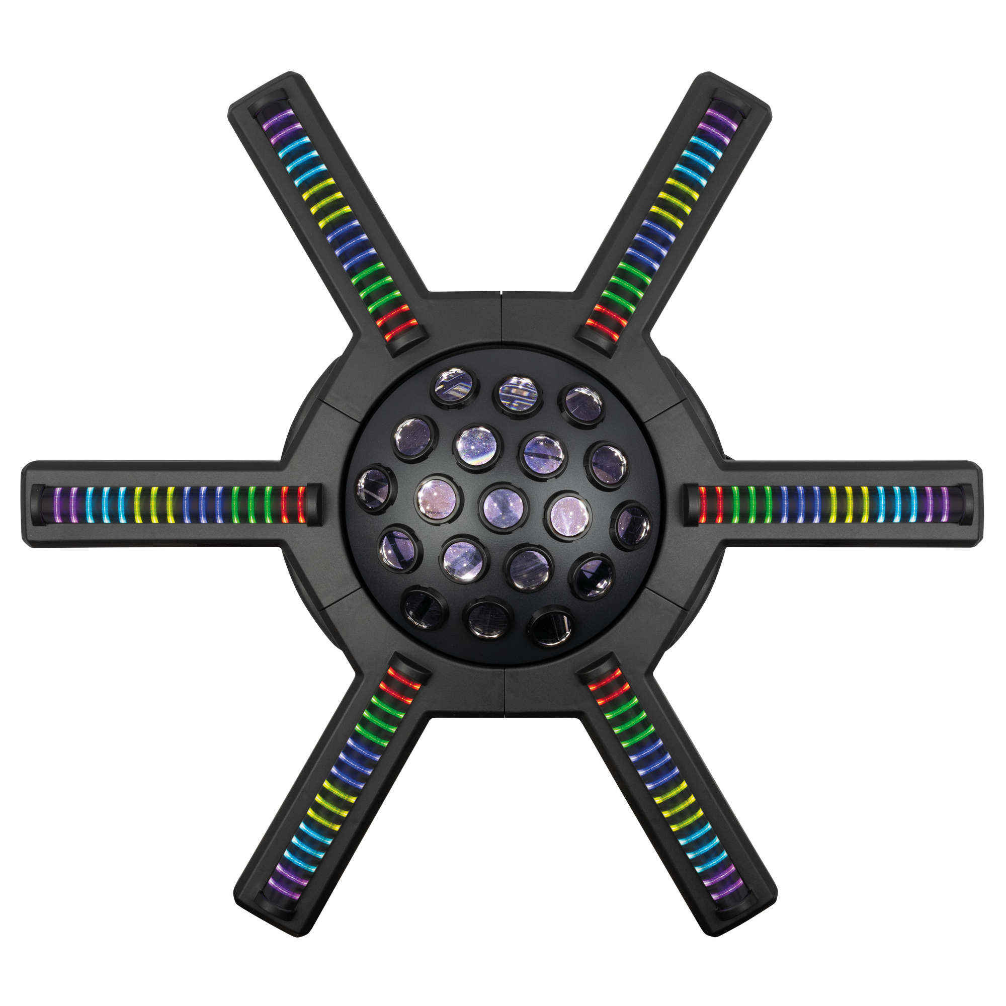 Showtec Hurricane 320 Effetto moonflower RGBW con bracci rotanti