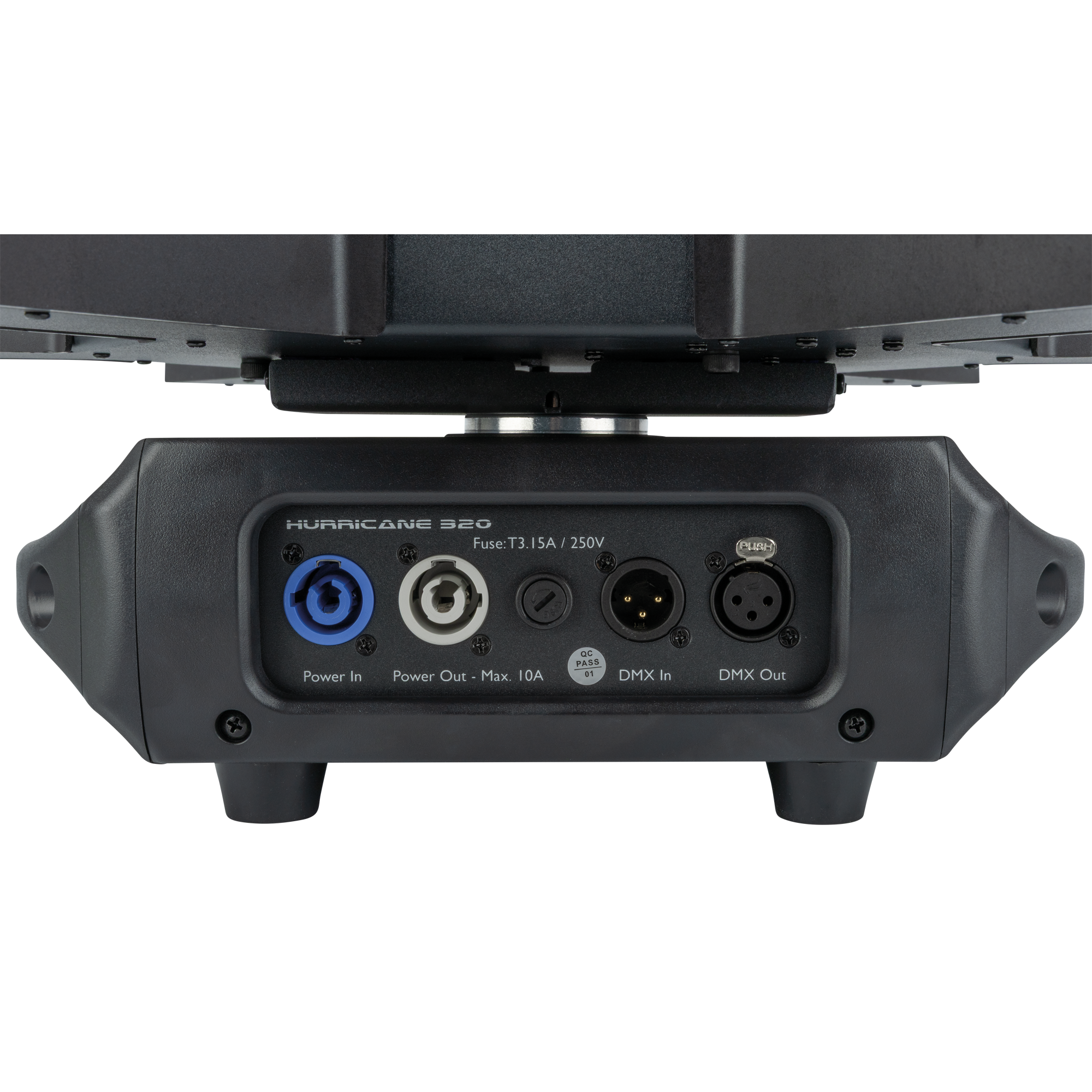 Showtec Hurricane 320 Effetto moonflower RGBW con bracci rotanti
