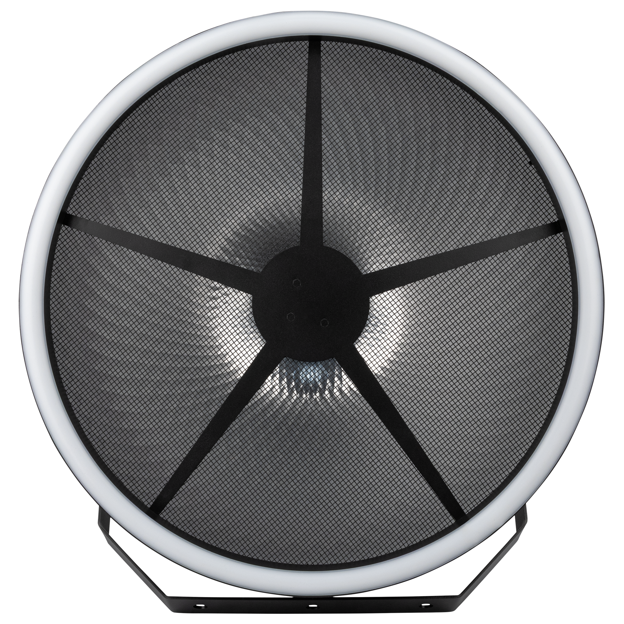 SHOWTEC Goliath Effetto luce retrò con simulazione di tungsteno e doppio anello LED RGB
