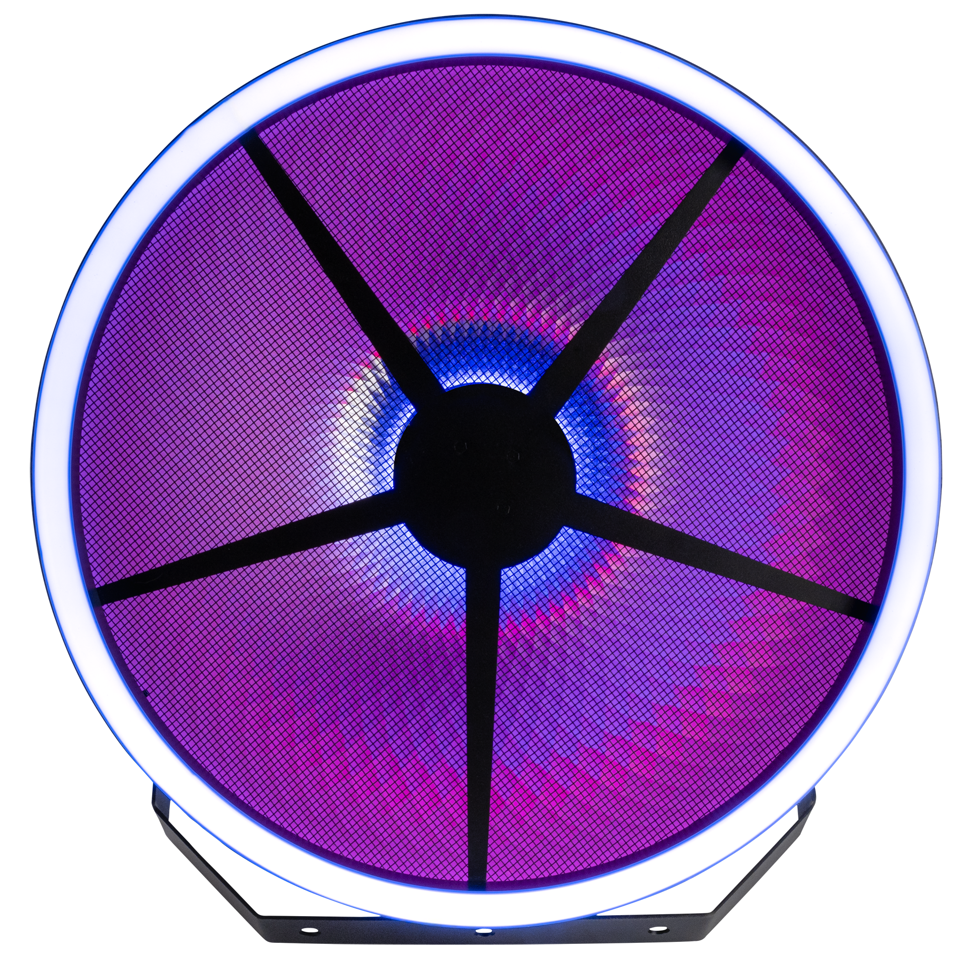 SHOWTEC Goliath Effetto luce retrò con simulazione di tungsteno e doppio anello LED RGB