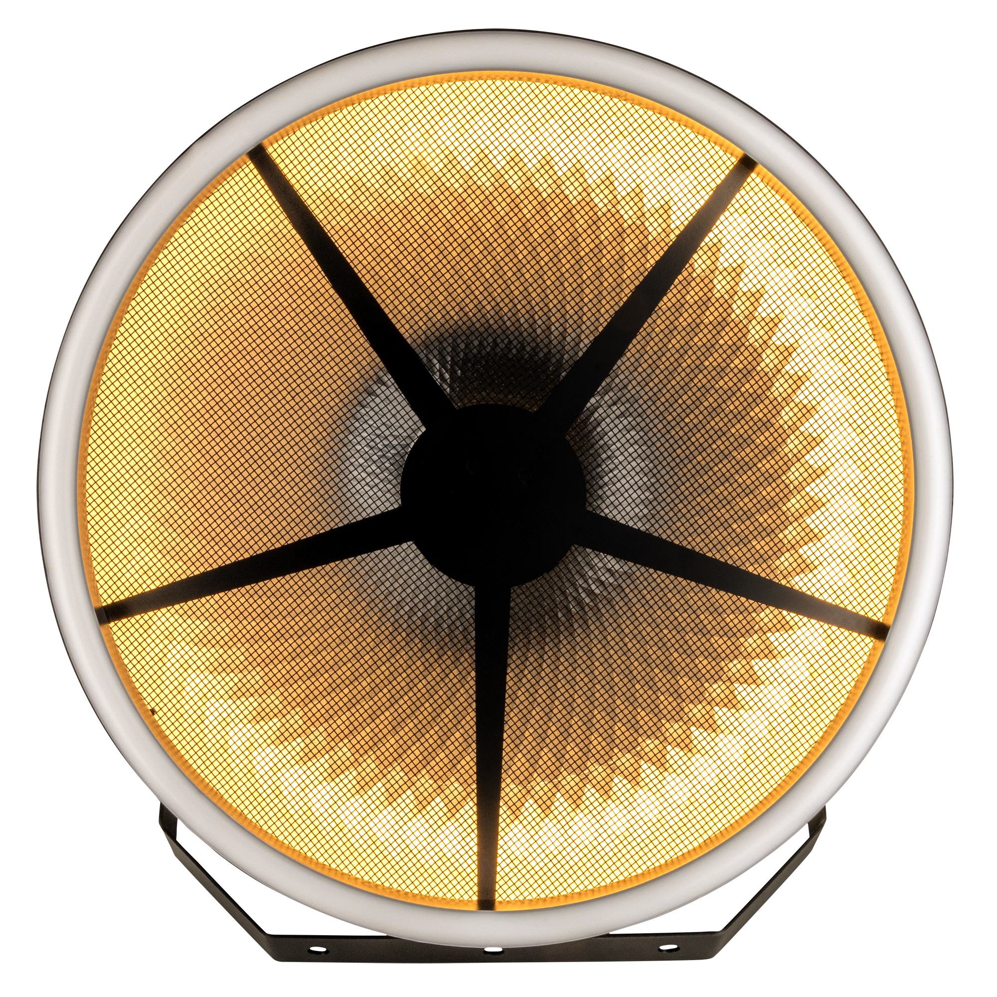 SHOWTEC Goliath Effetto luce retrò con simulazione di tungsteno e doppio anello LED RGB