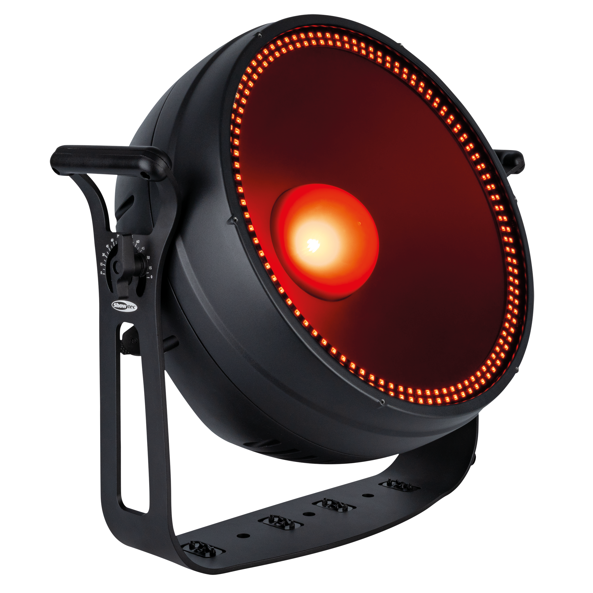Showtec Lumina Sola 500 W RGBAL LED blinder con effetto anello LED RGB