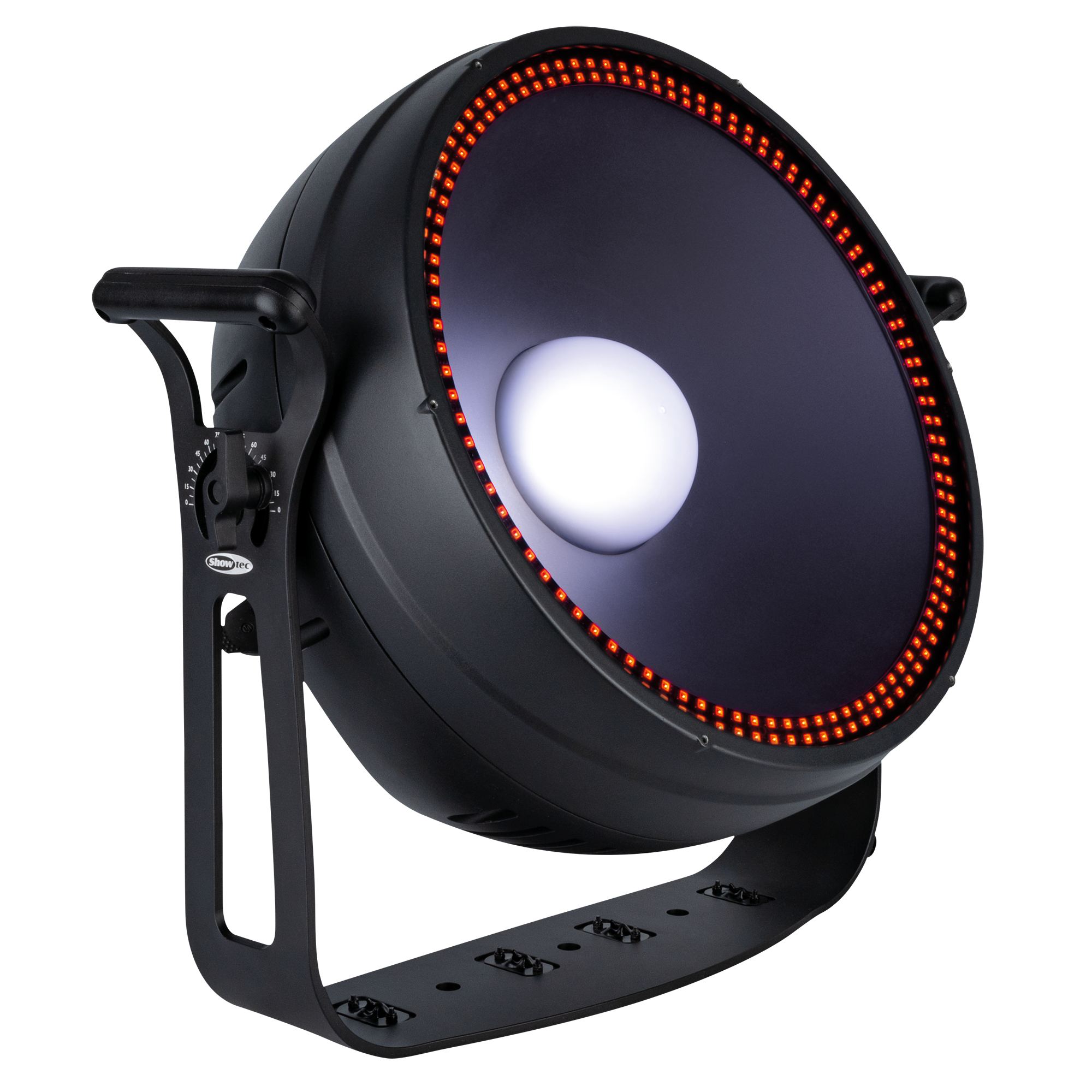 Showtec Lumina Sola 500 W RGBAL LED blinder con effetto anello LED RGB