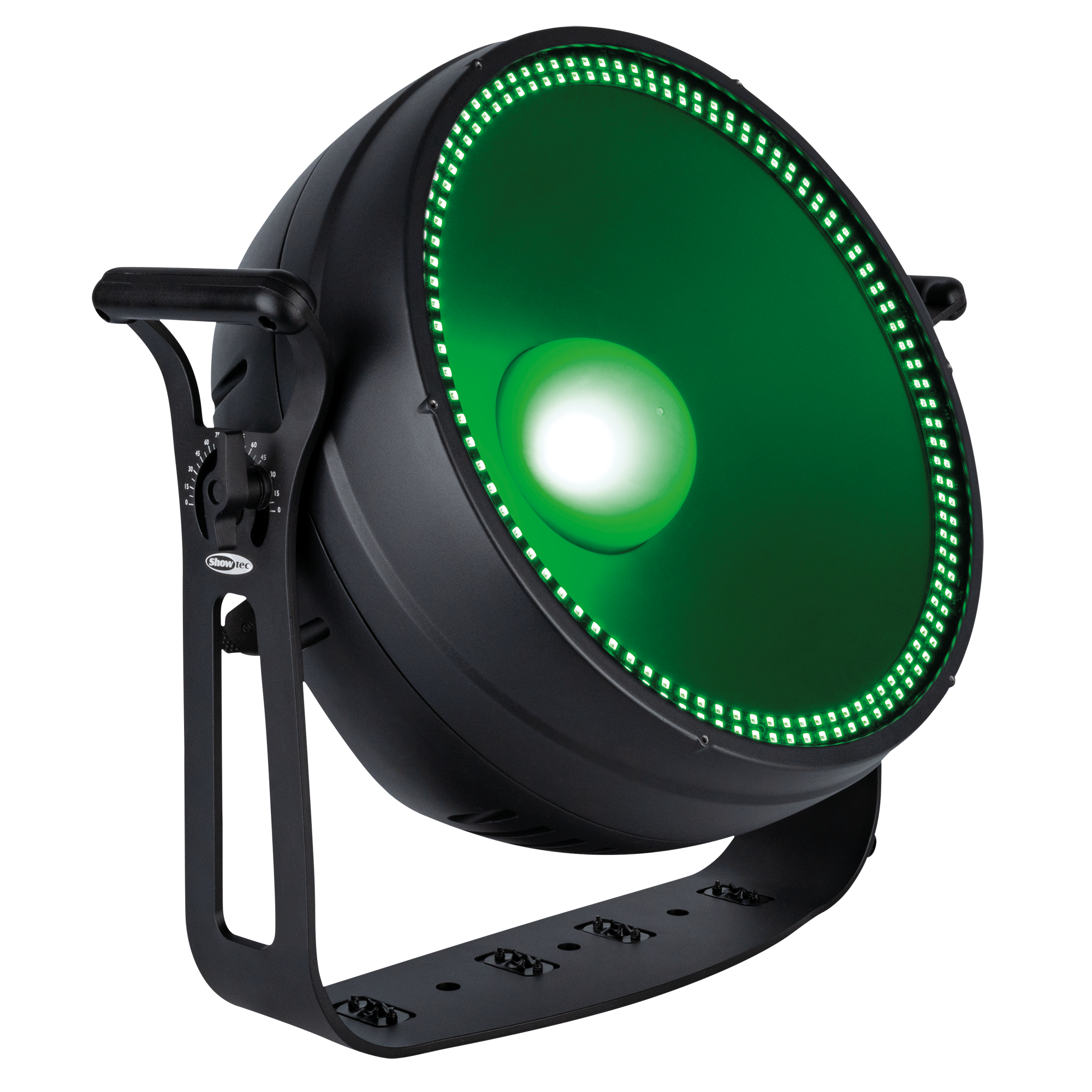 Showtec Lumina Sola 500 W RGBAL LED blinder con effetto anello LED RGB