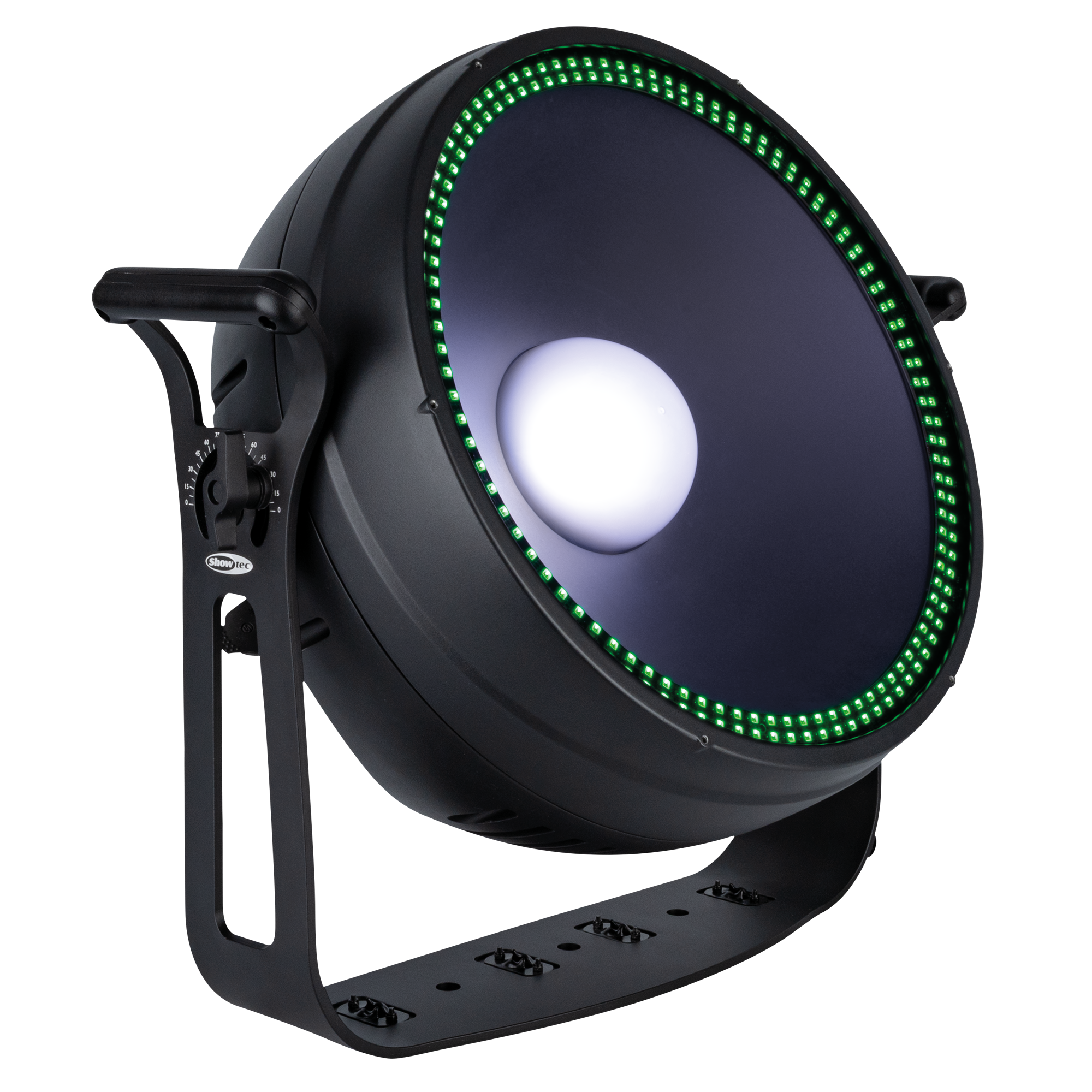 Showtec Lumina Sola 500 W RGBAL LED blinder con effetto anello LED RGB