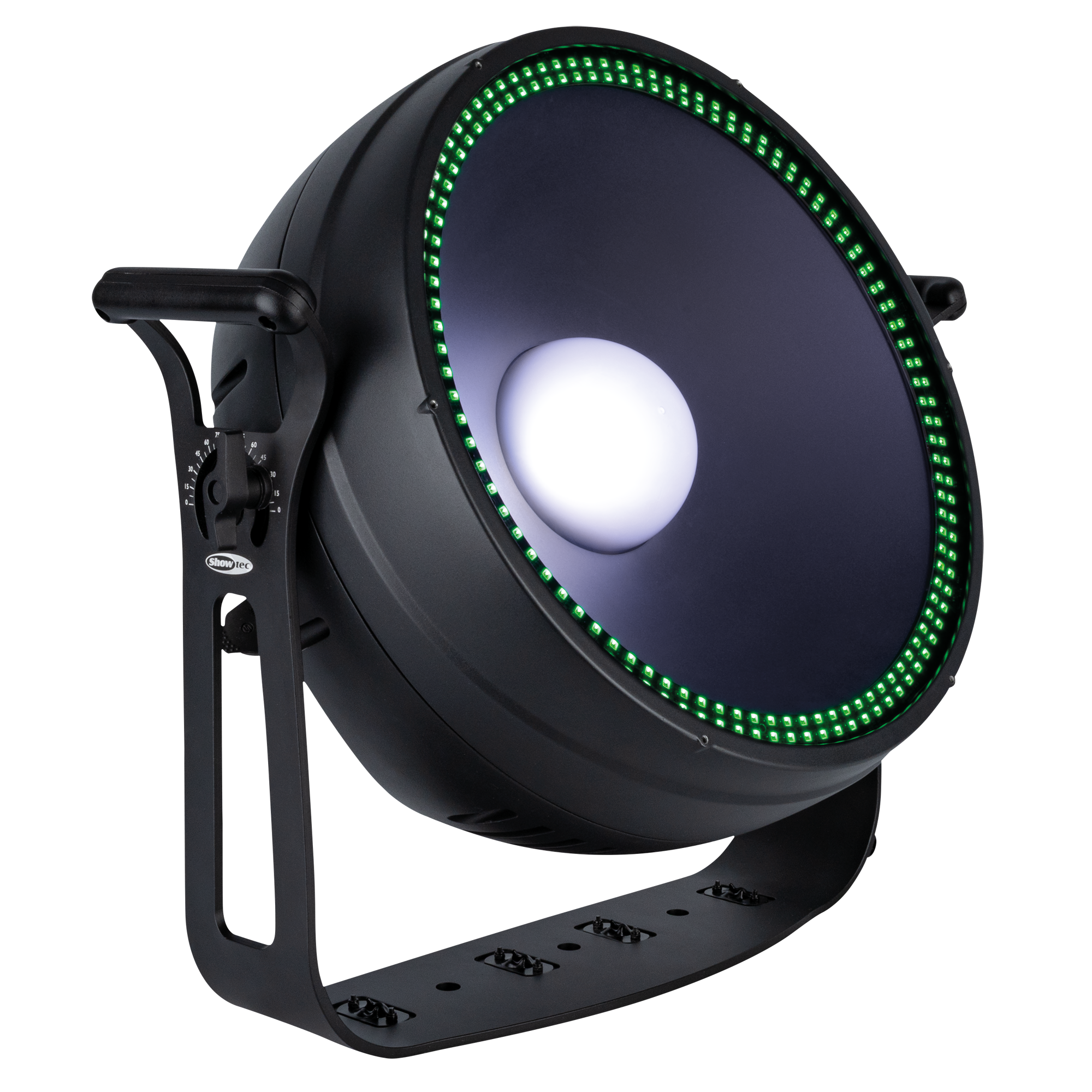 SHOWTEC Lumina Sola 500 W RGBAL LED blinder con effetto anello LED RGB