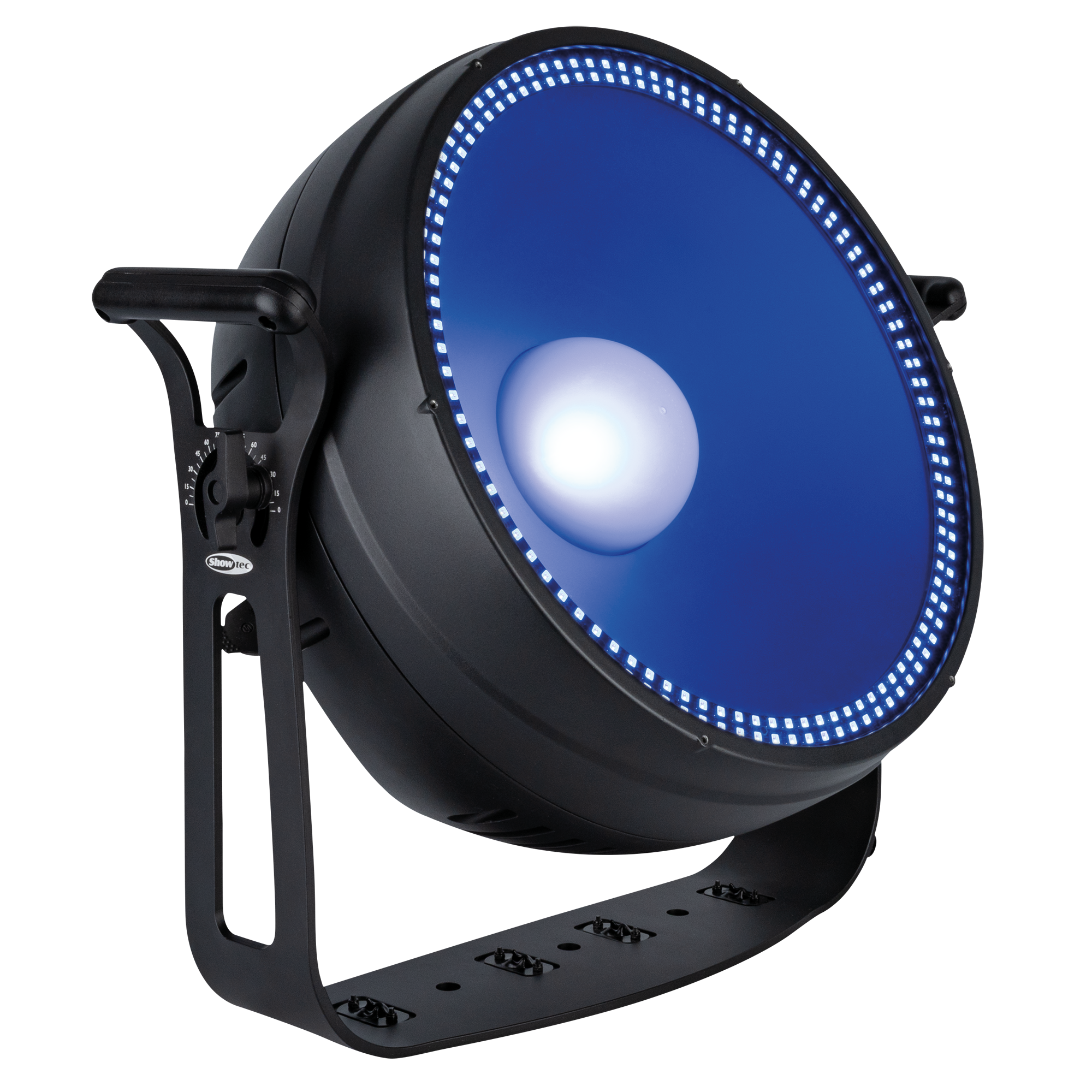 Showtec Lumina Sola 500 W RGBAL LED blinder con effetto anello LED RGB