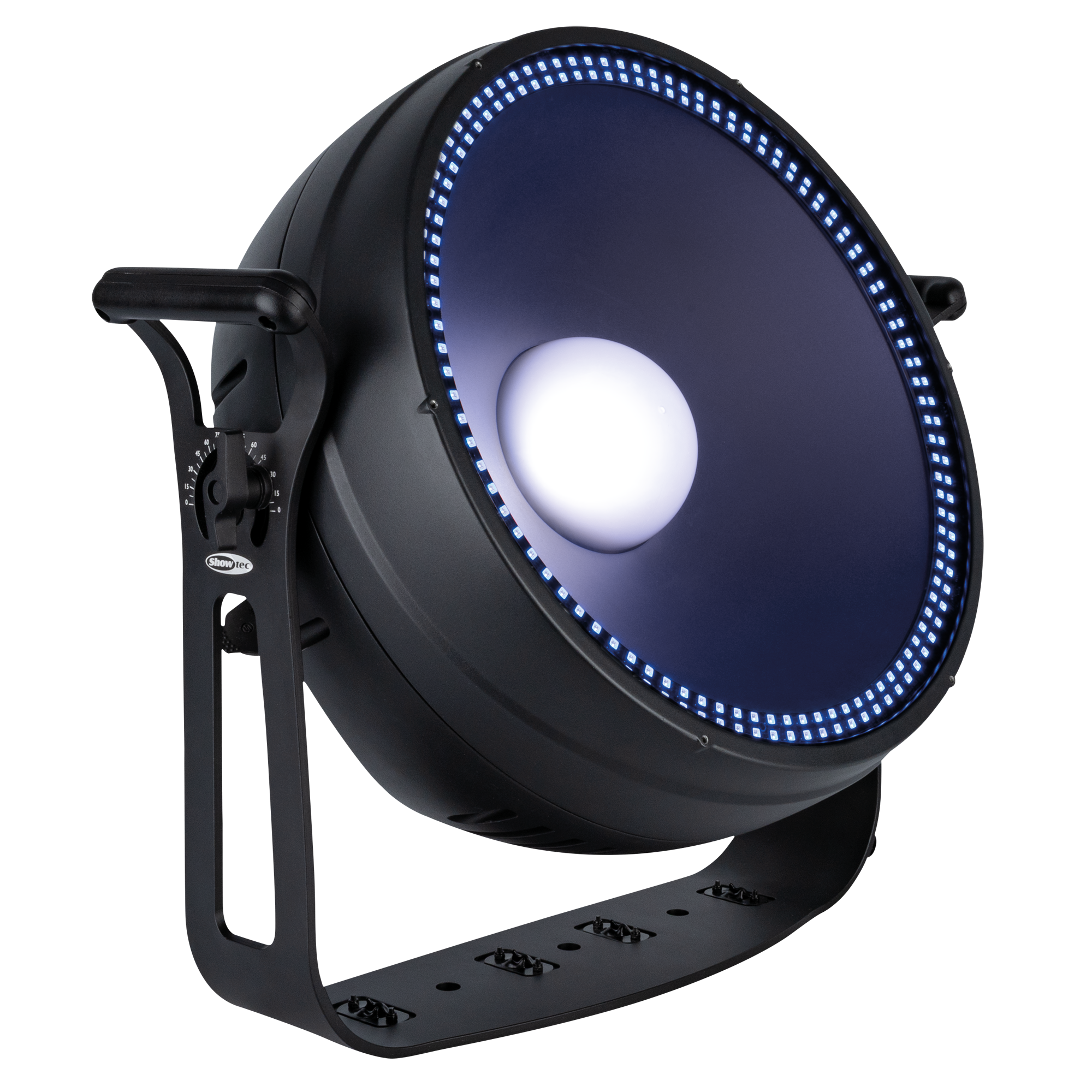 Showtec Lumina Sola 500 W RGBAL LED blinder con effetto anello LED RGB