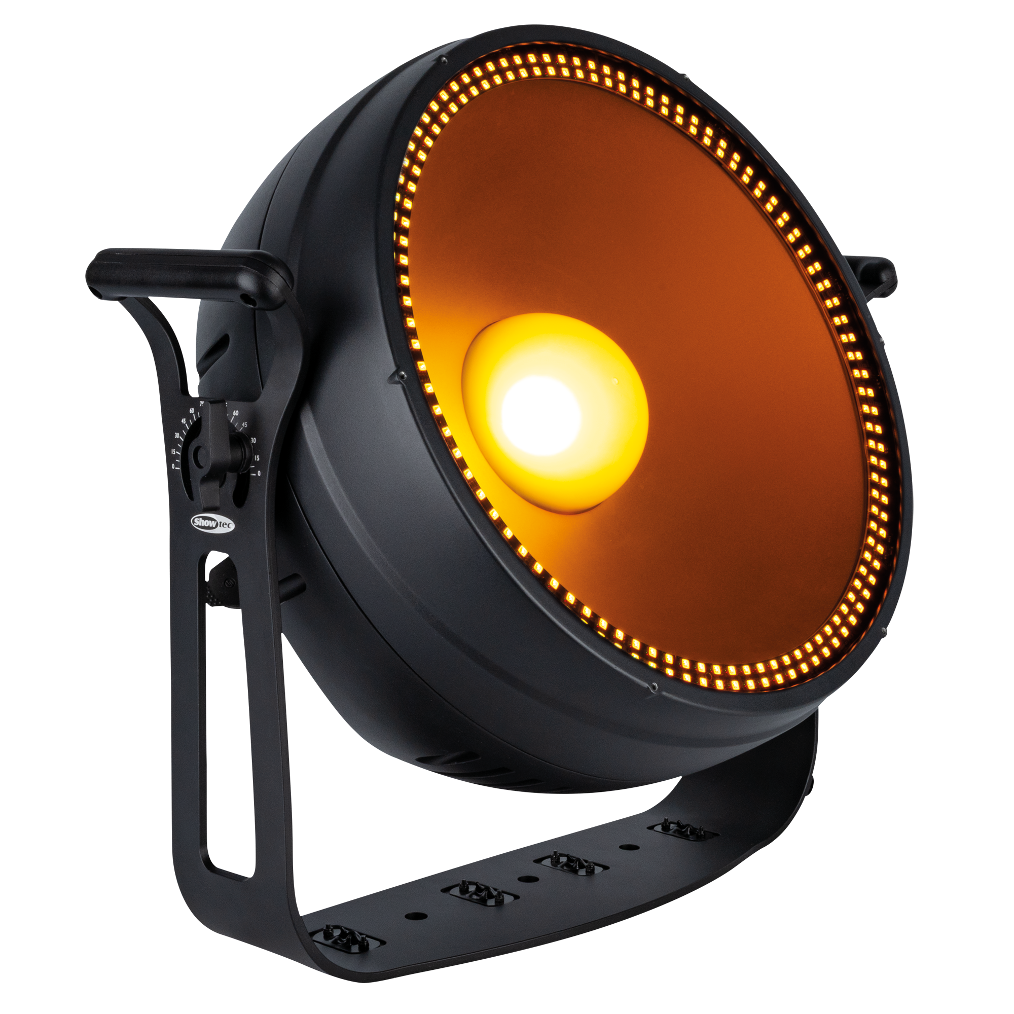 Showtec Lumina Sola 500 W RGBAL LED blinder con effetto anello LED RGB