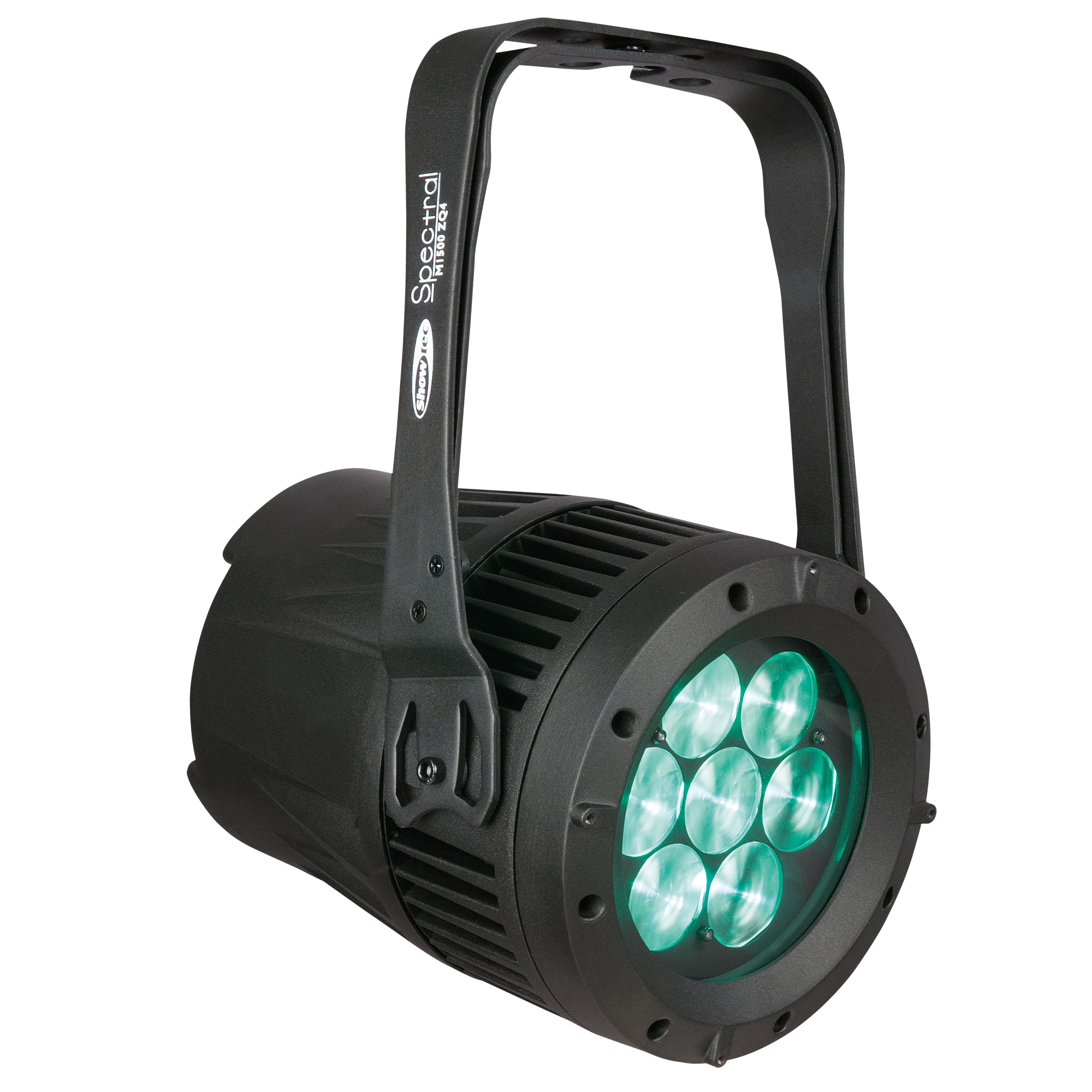 SHOWTEC Spectral M1500 Zoom Q4 MKIII Spot 7x 20 W LED Osram RGBW - IP66