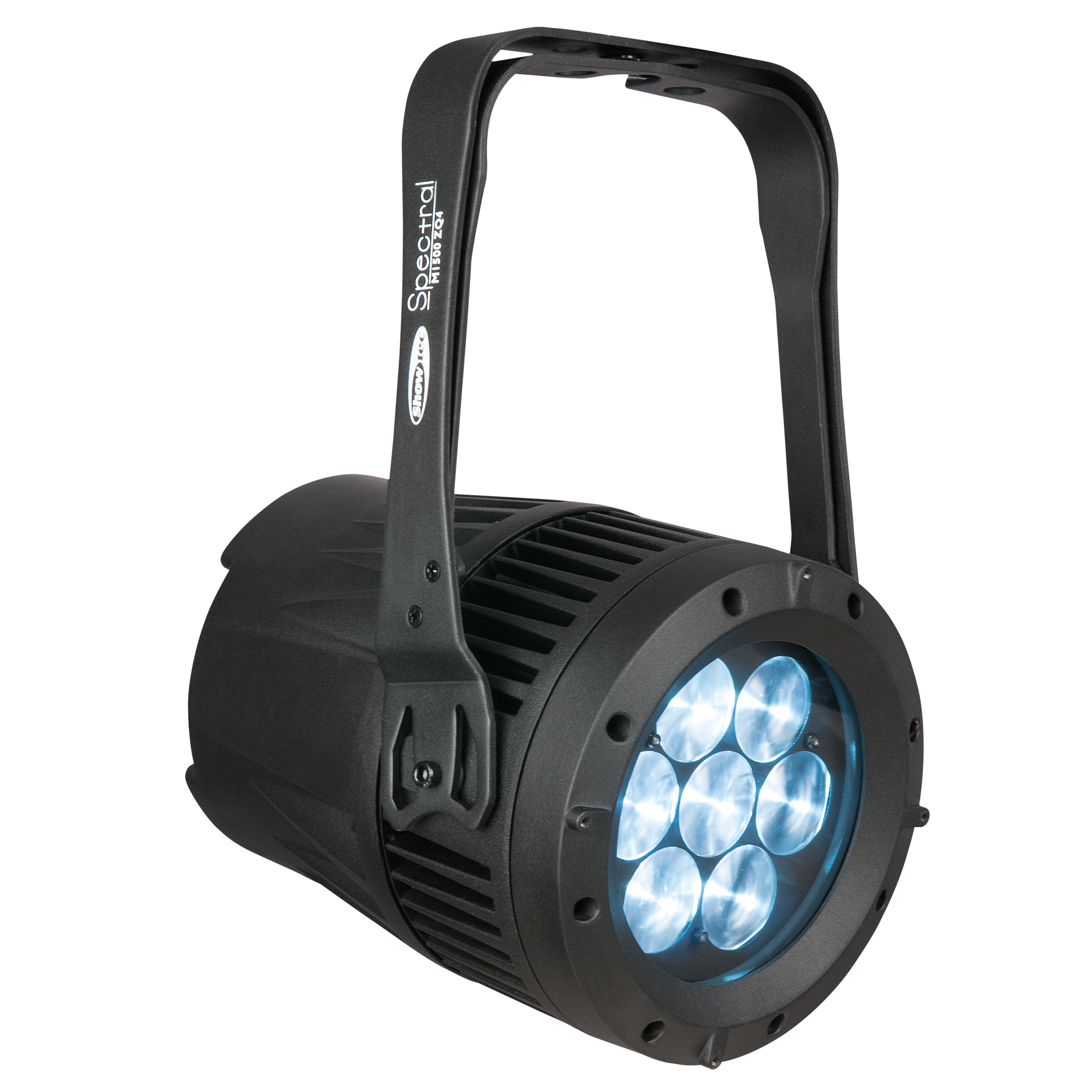 SHOWTEC Spectral M1500 Zoom Q4 MKIII Spot 7x 20 W LED Osram RGBW - IP66