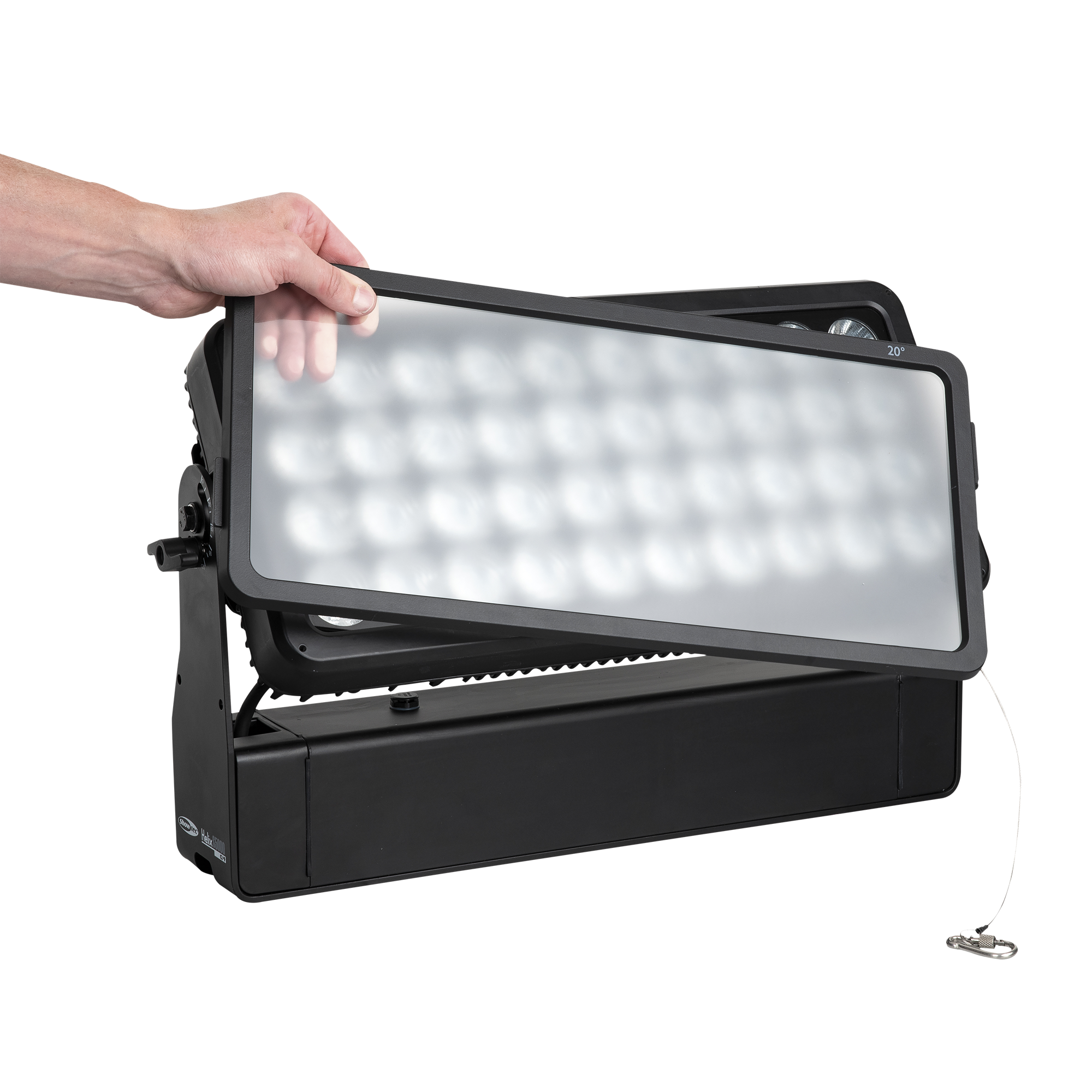 SHOWTEC Beam Shaper for Helix S5000 Q4 60°, 15° 60° x 15°