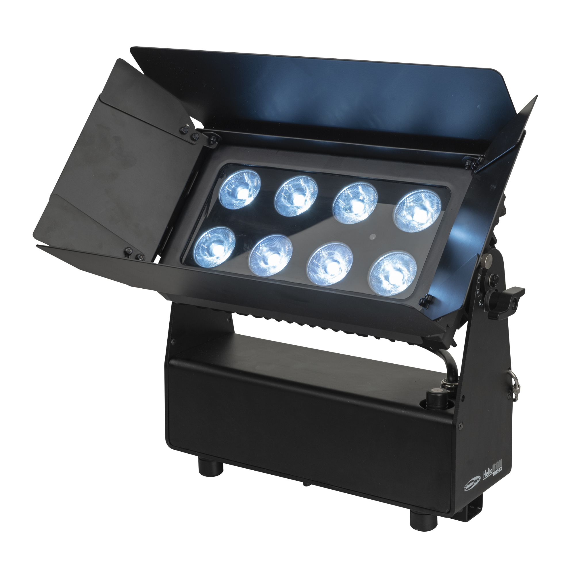 SHOWTEC Barndoor for Helix M1000/M1100 Q4 Mobile 4 foglie - nero