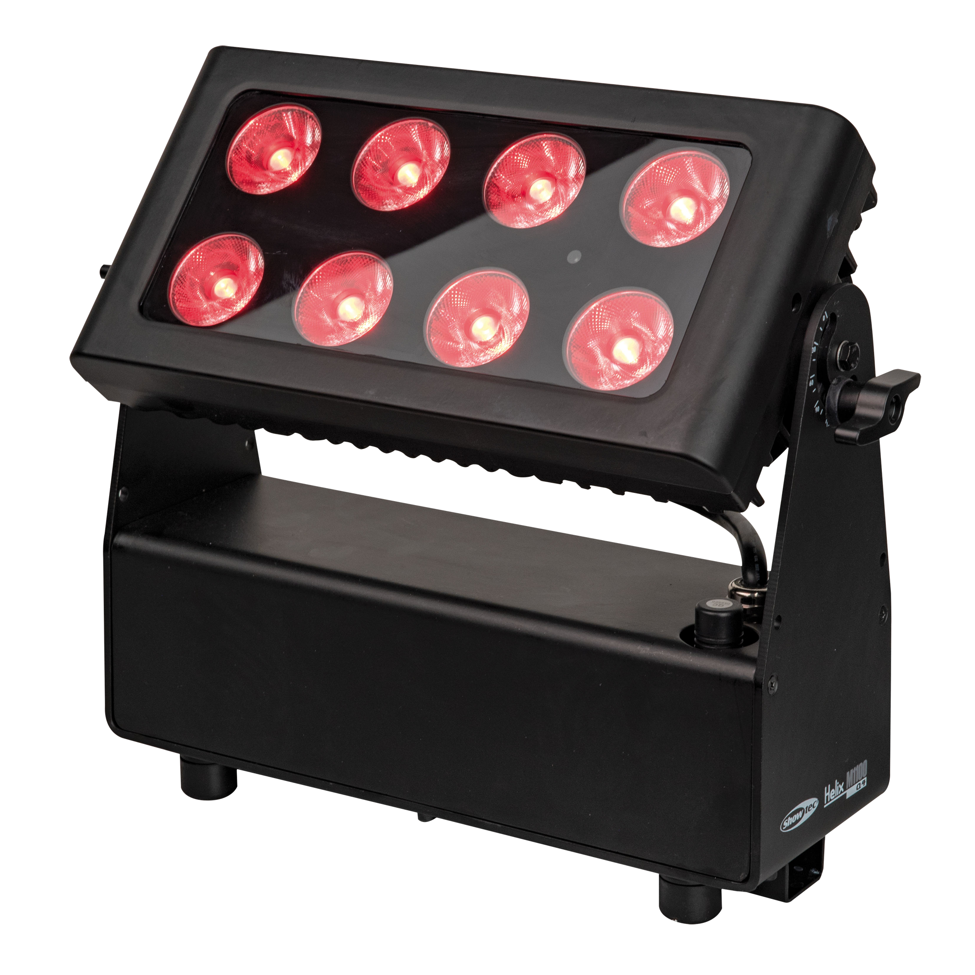 SHOWTEC Helix M1100 Q4 Mobile Wash RGBW 8 LED da 10 W (CRMX & WDMX)