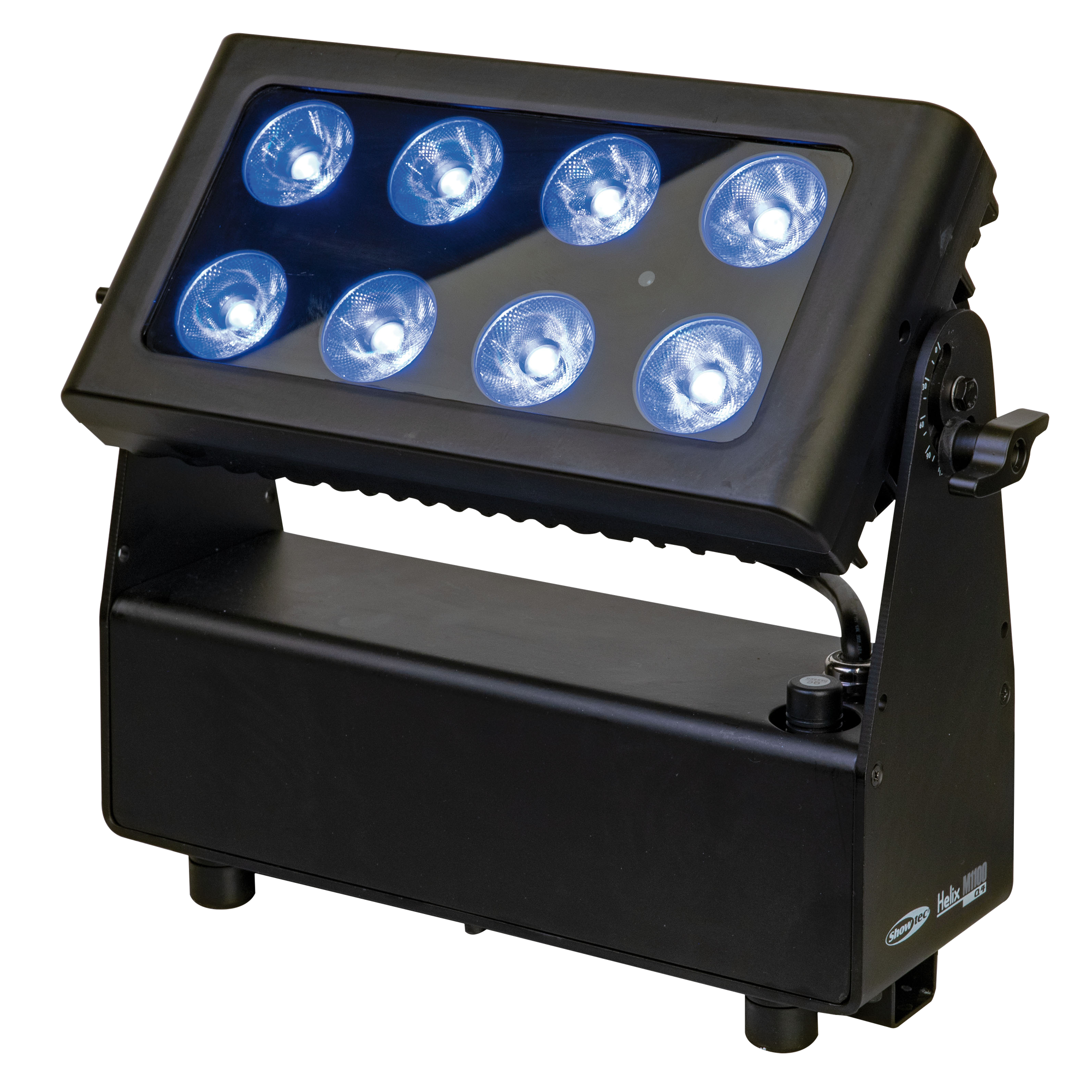 SHOWTEC Helix M1100 Q4 Mobile Wash RGBW 8 LED da 10 W (CRMX & WDMX)