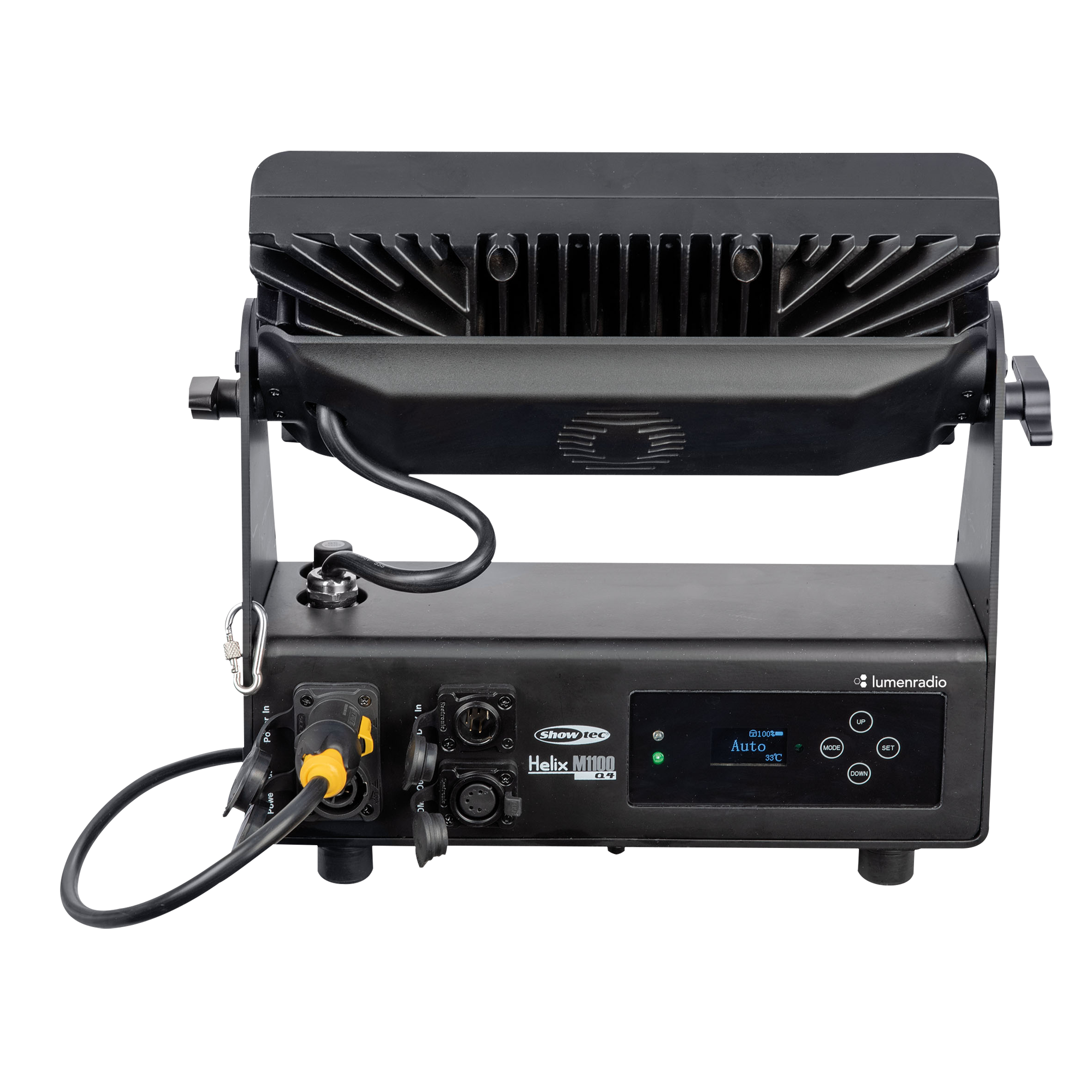SHOWTEC Helix M1100 Q4 Mobile Wash RGBW 8 LED da 10 W (CRMX & WDMX)