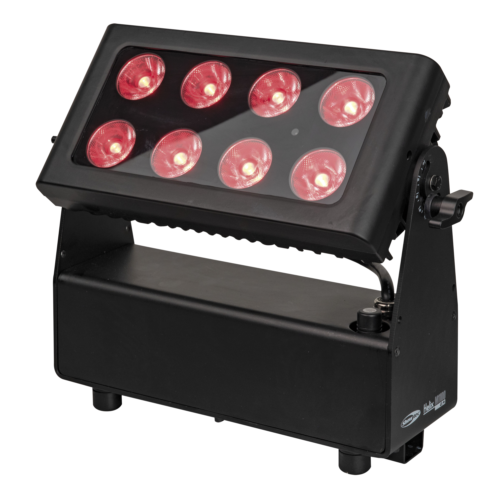 SHOWTEC Helix M1100 Q4 Mobile Wash RGBW 8 LED da 10 W (WDMX)