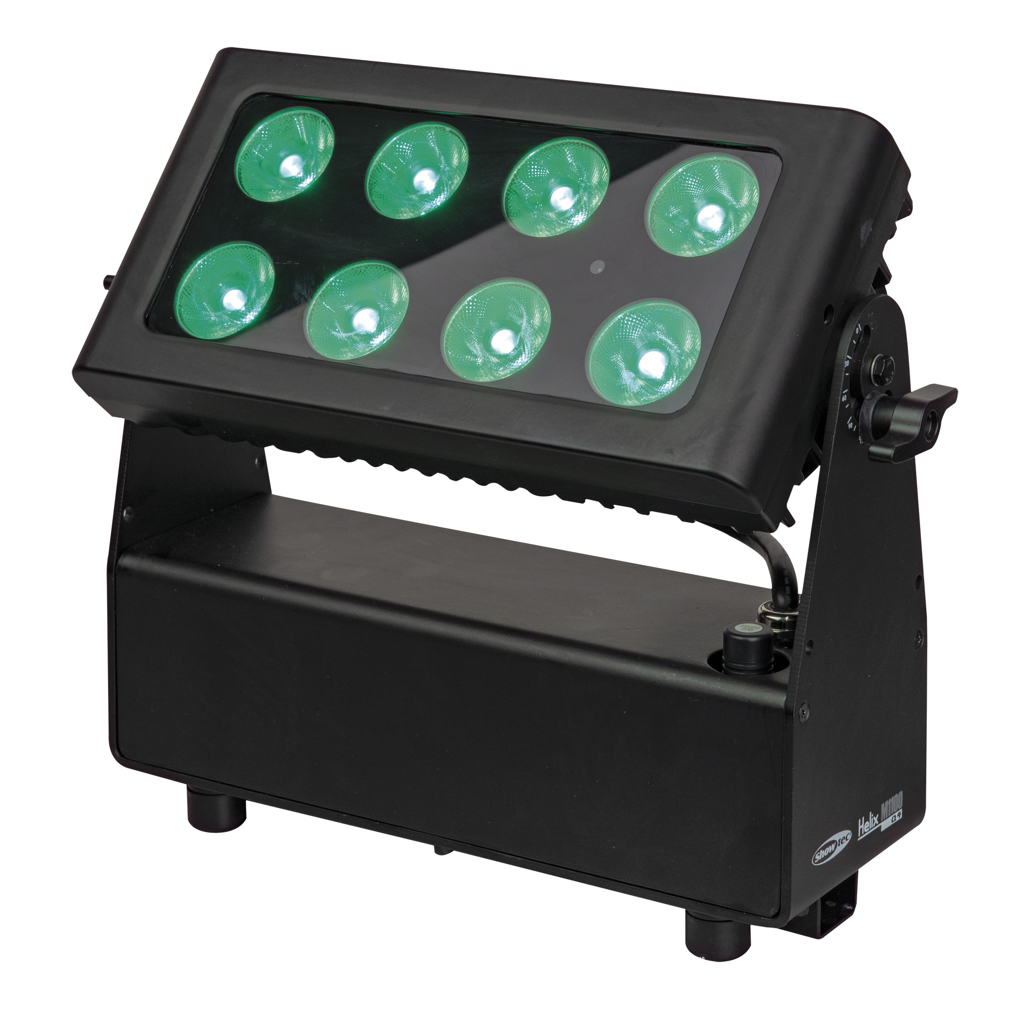 SHOWTEC Helix M1100 Q4 Mobile Wash RGBW 8 LED da 10 W (WDMX)