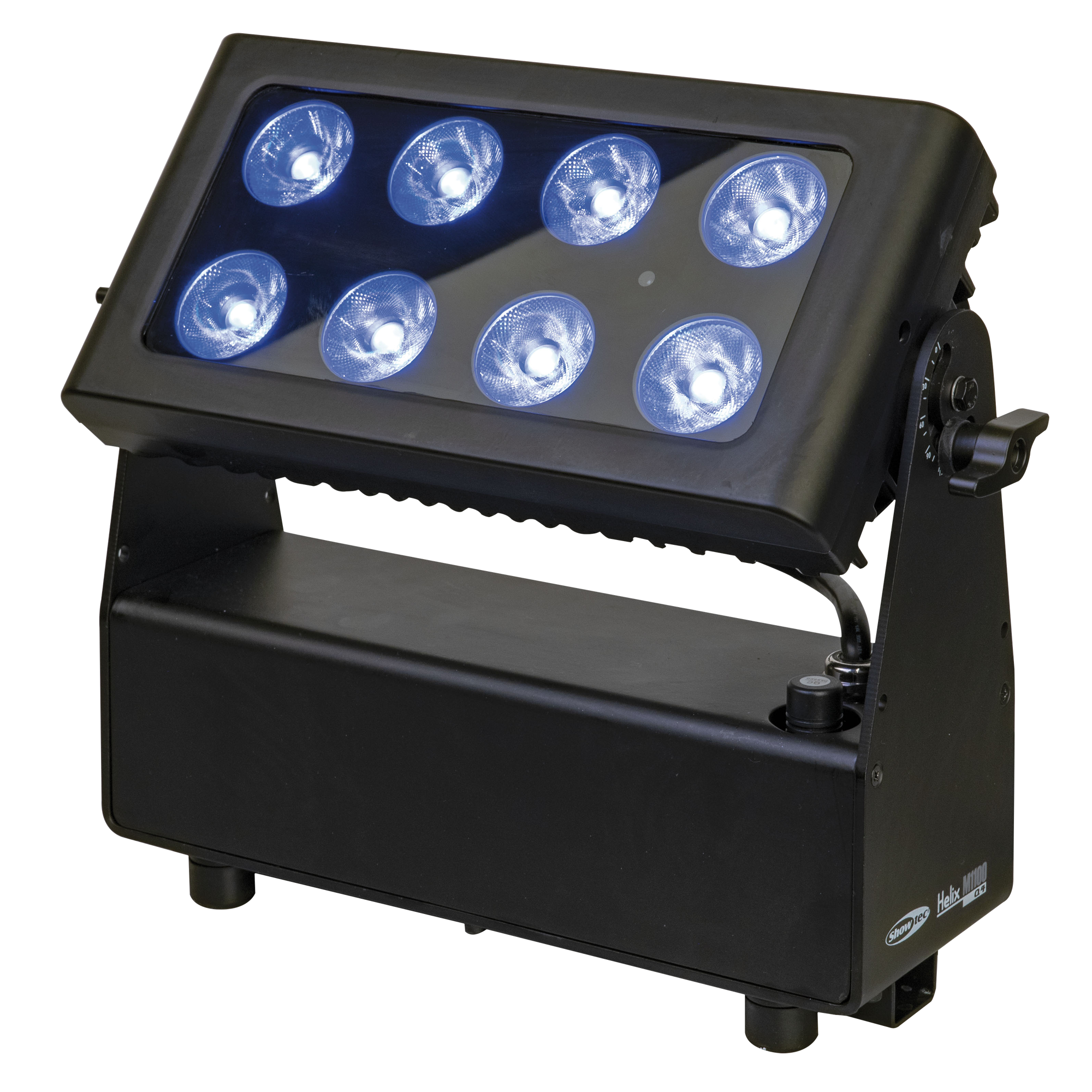 SHOWTEC Helix M1100 Q4 Mobile Wash RGBW 8 LED da 10 W (WDMX)