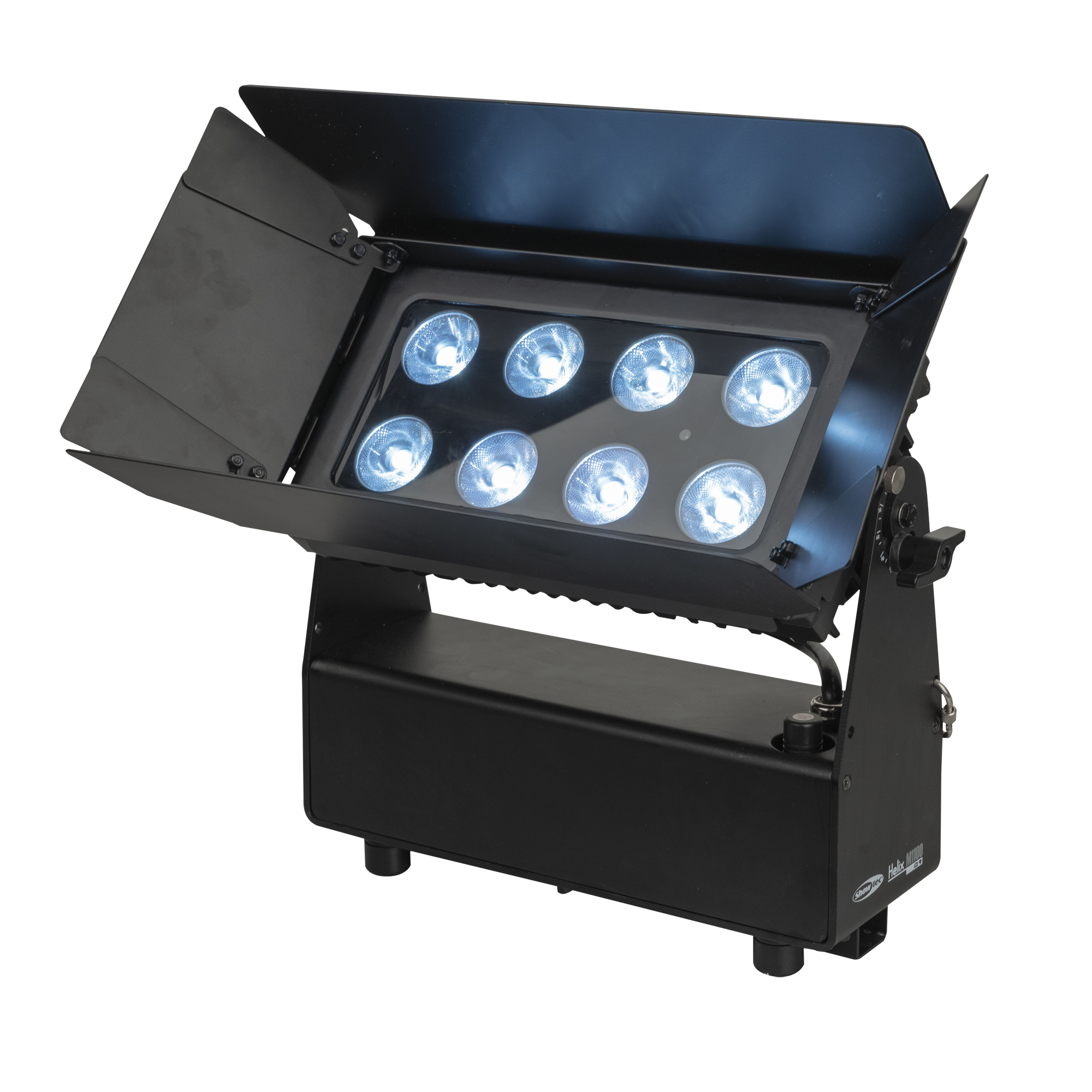 SHOWTEC Helix M1100 Q4 Mobile Wash RGBW 8 LED da 10 W (WDMX)