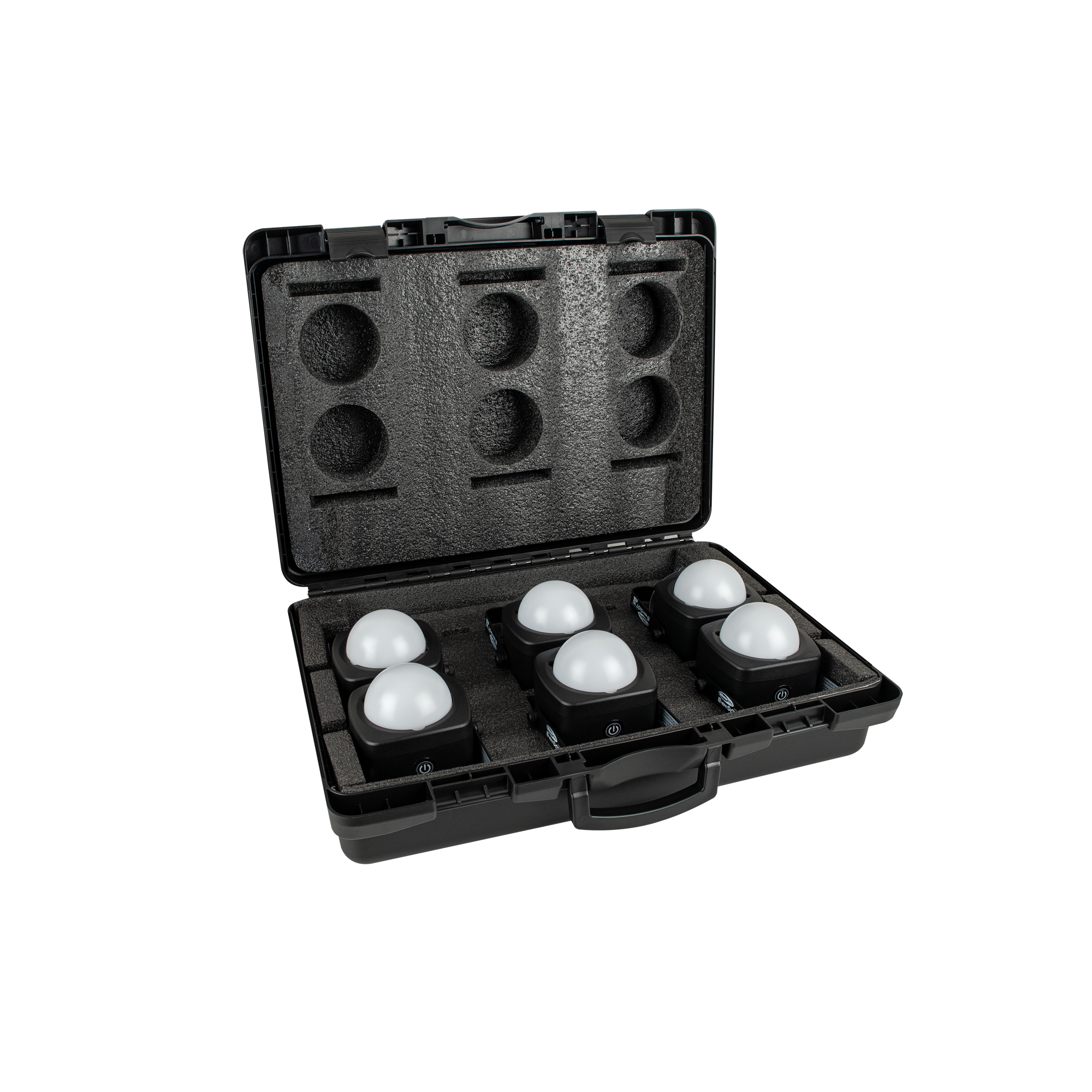 SHOWTEC Case for 6x EventDOT 15 Compreso lo spazio per gli accessori