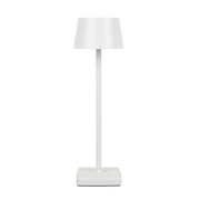 SHOWTEC EventLITE Table-WW White Lampada compatta da 3.5 W con dimmer touch IP54 - alimentata a batteria - bianca